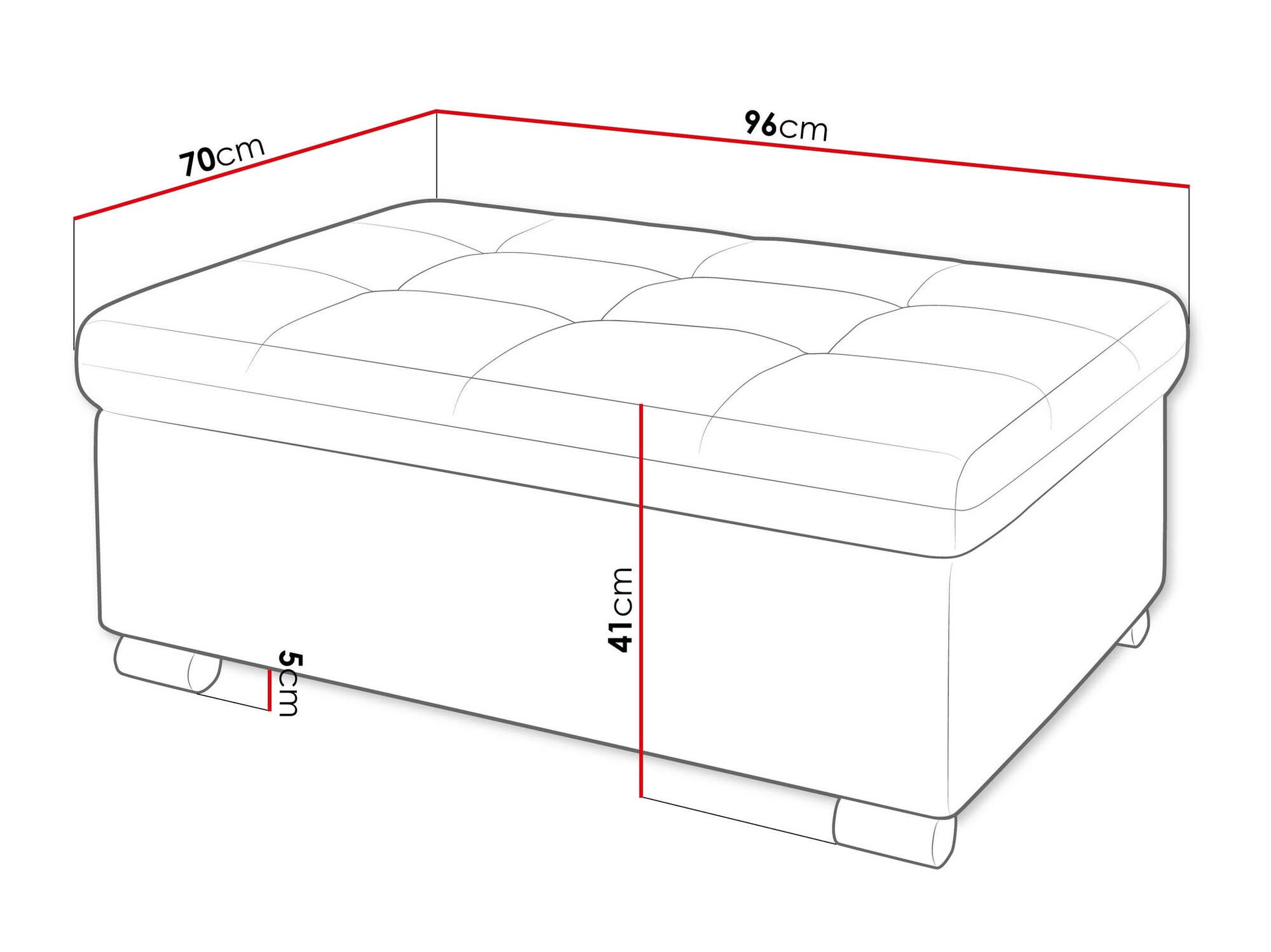 Mīkstais sols Comfivo 118 (Coral 65)