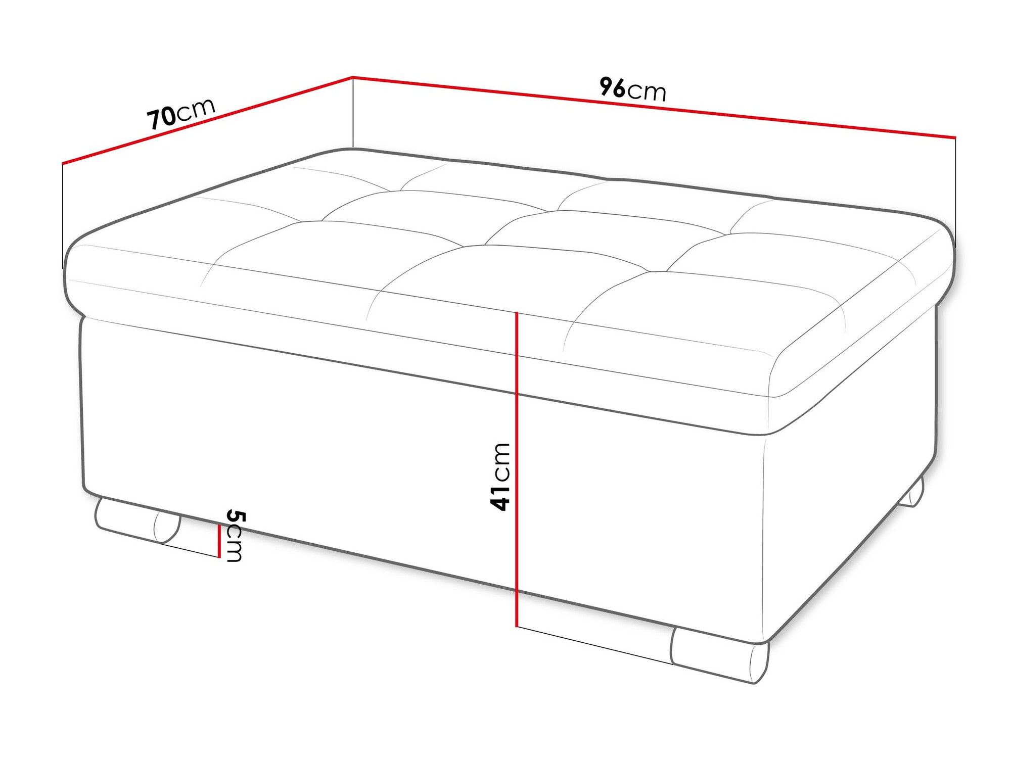 Mīkstais sols Comfivo 118 (Wave 05)