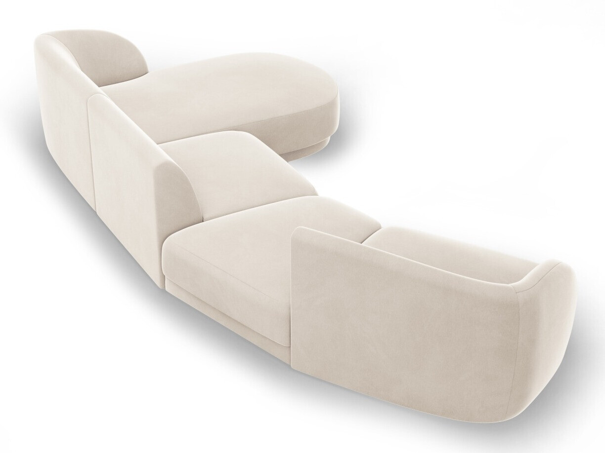 Moduļu stūra dīvāns Tivlomi 121 (Bluvel 22)