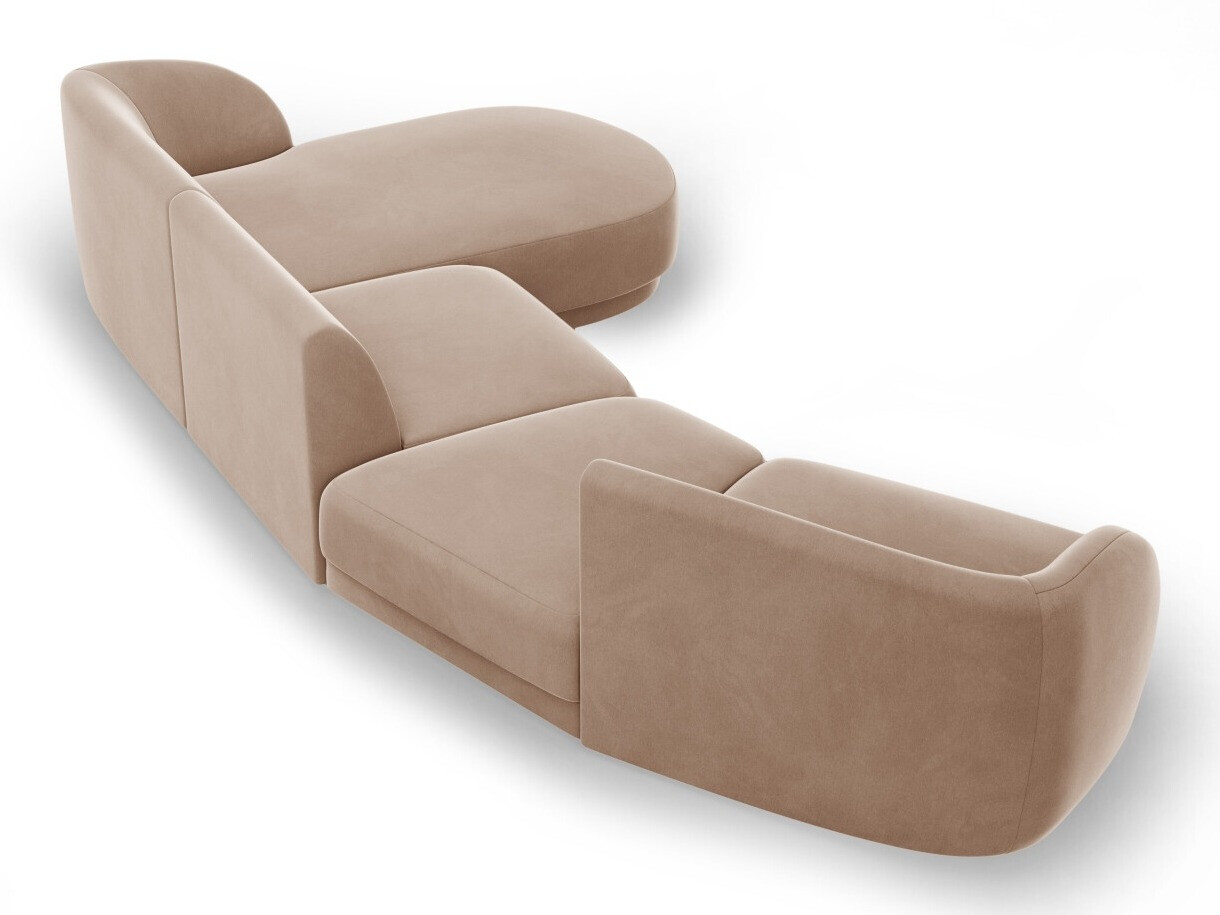 Moduļu stūra dīvāns Tivlomi 121 (Bluvel 40)