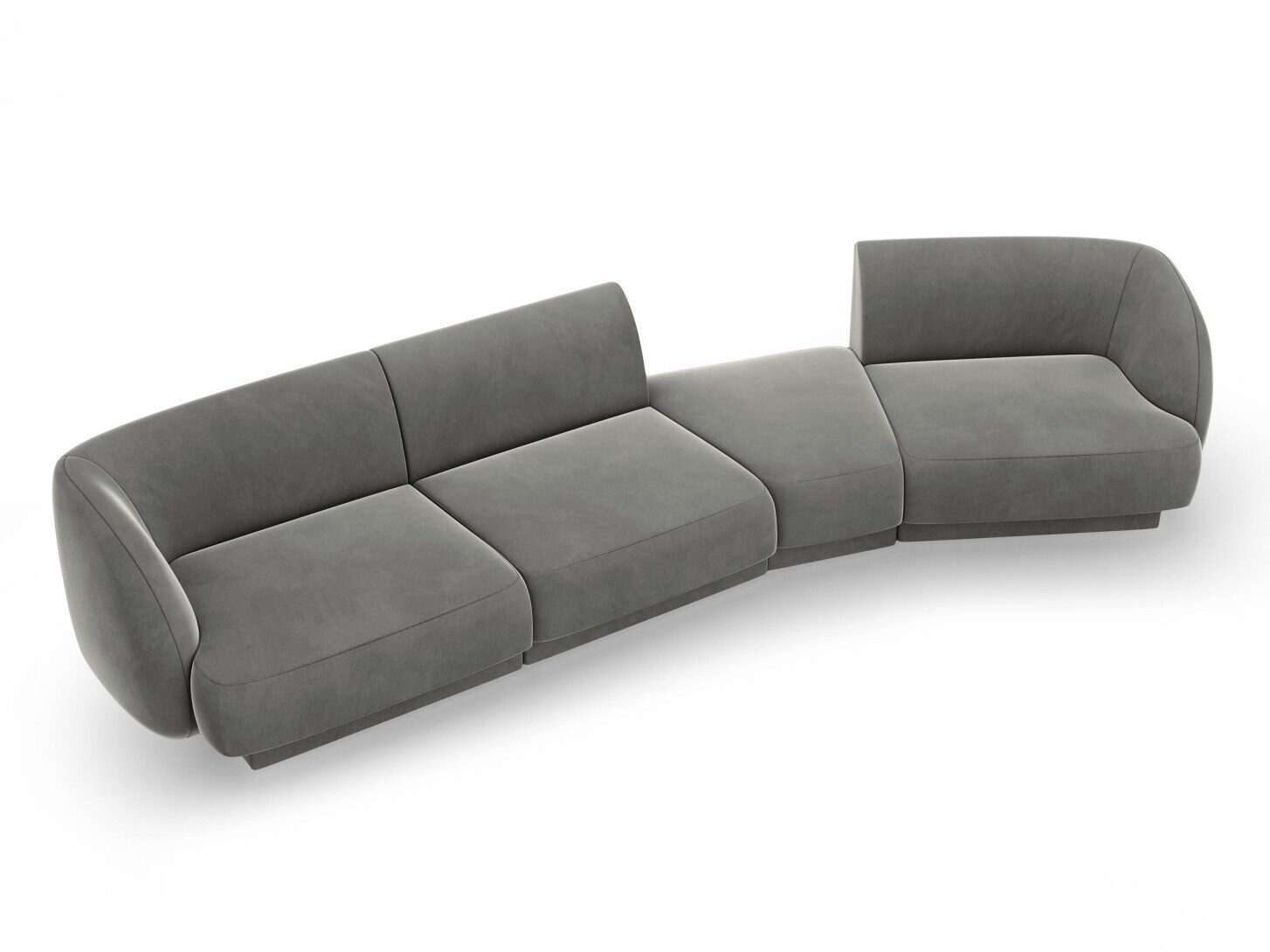 Модульный угловой диван Tivlomi 122 (Bluvel 13)