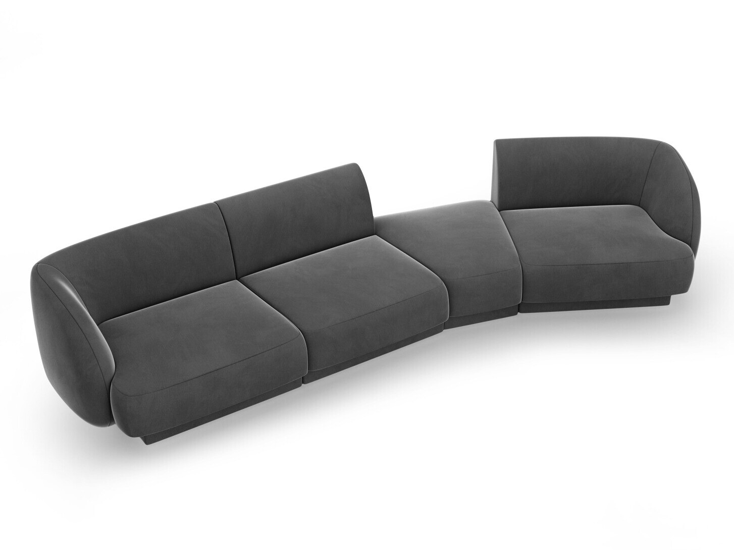 Модульный угловой диван Tivlomi 122 (Bluvel 14)