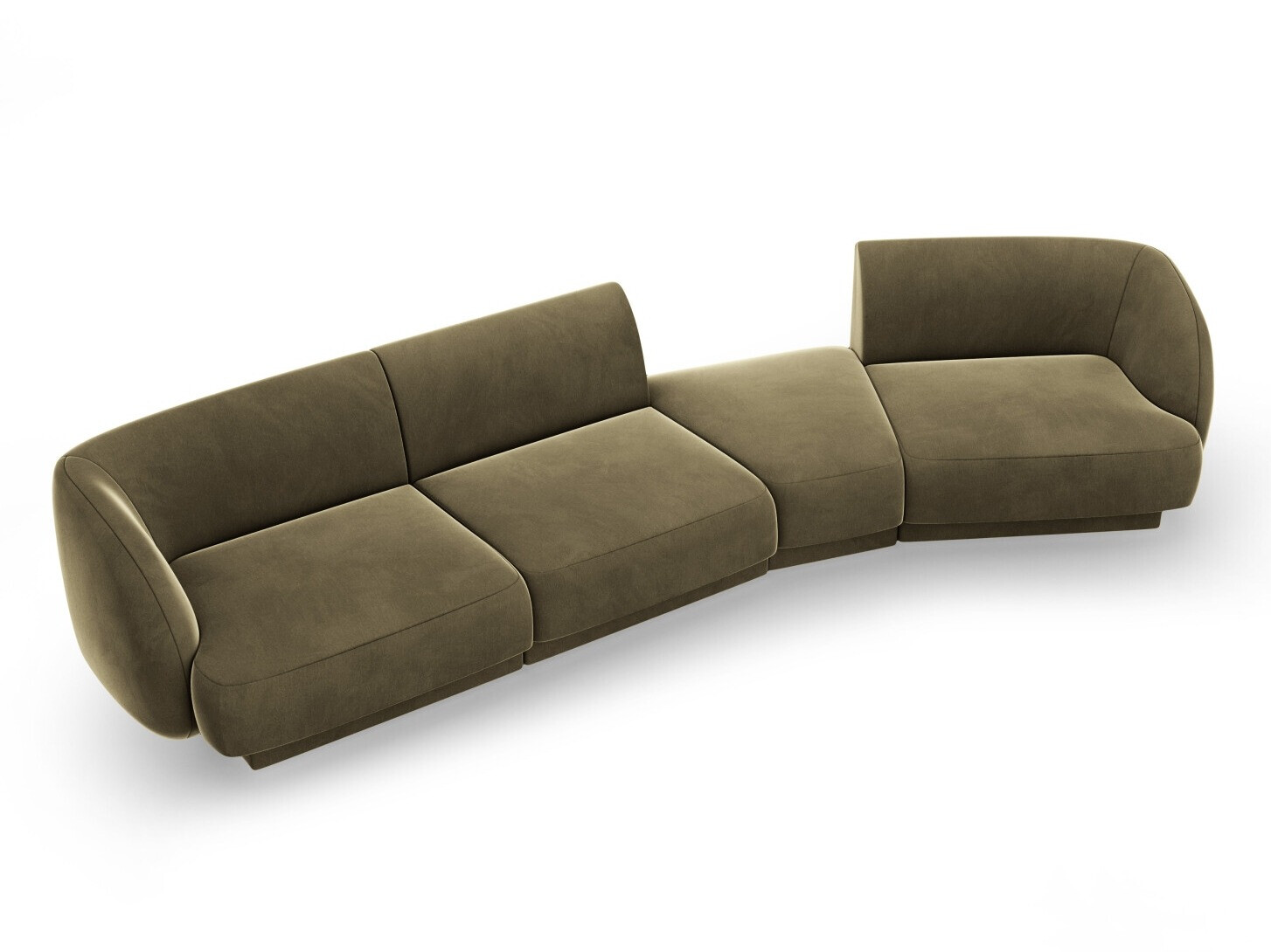 Модульный угловой диван Tivlomi 122 (Bluvel 77)