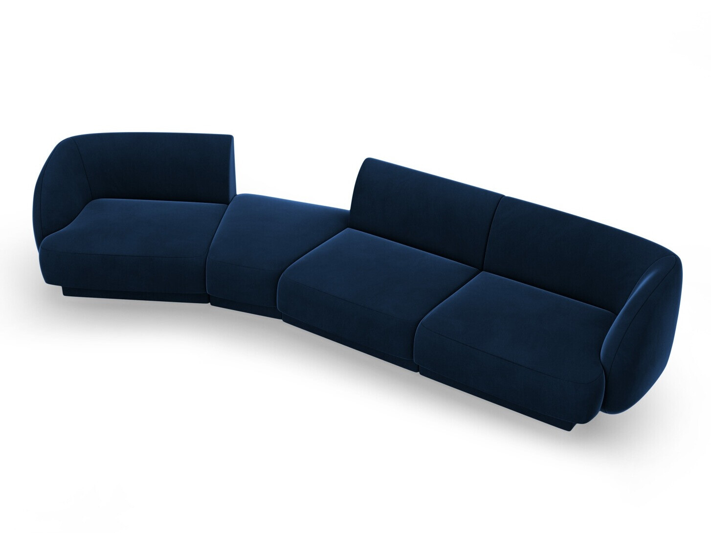 Модульный угловой диван Tivlomi 122 (Bluvel 86)