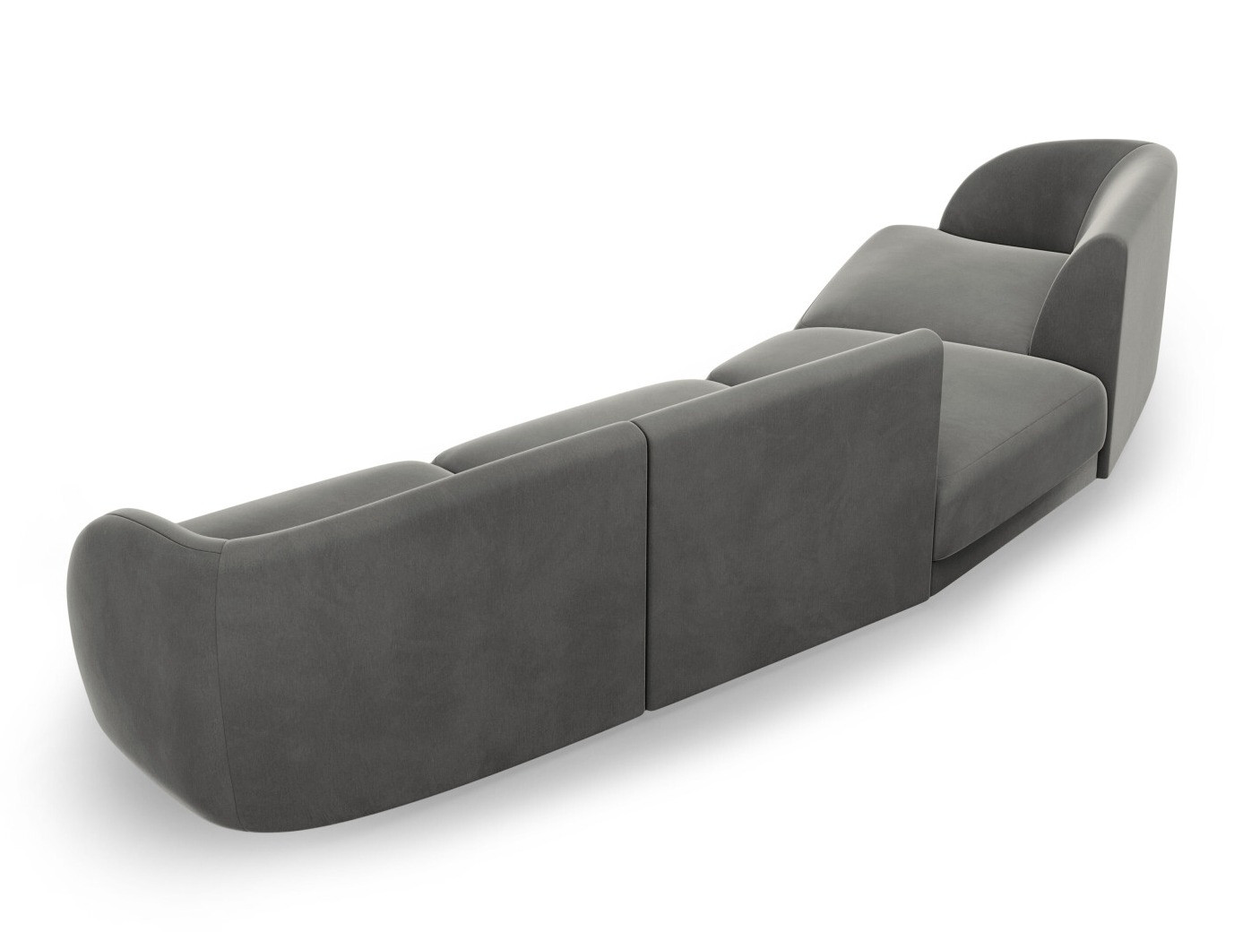 Moduļu stūra dīvāns Tivlomi 122 (Bluvel 13)