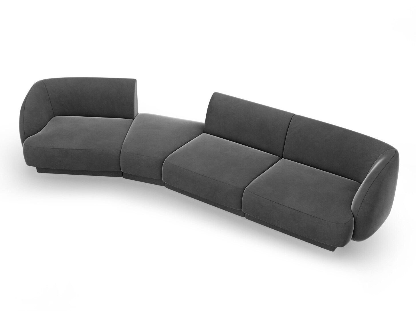 Moduļu stūra dīvāns Tivlomi 122 (Bluvel 14)