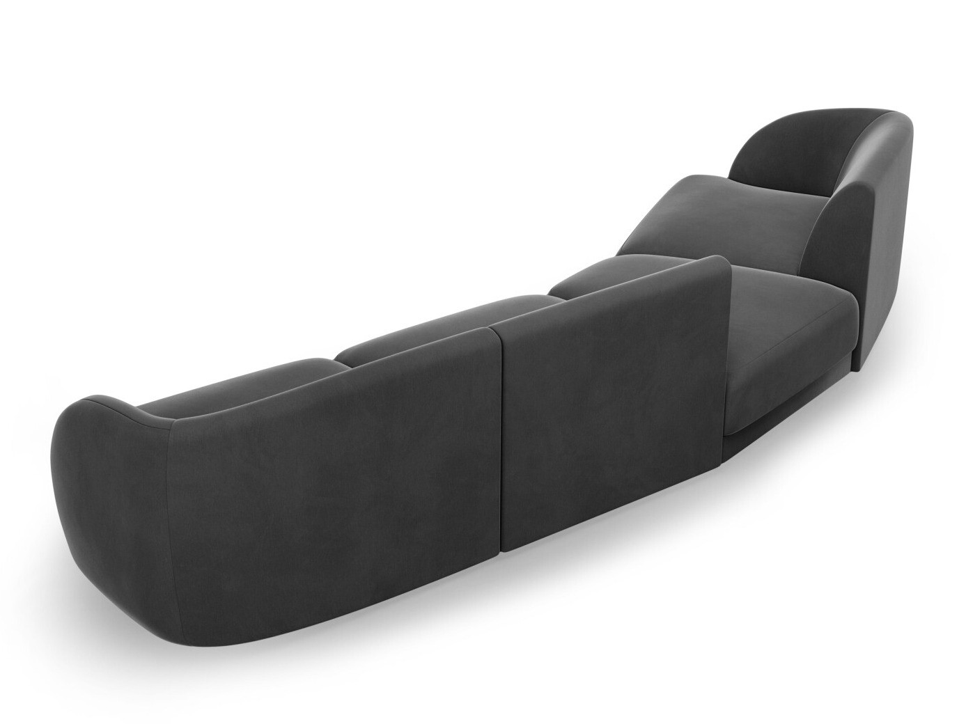 Moduļu stūra dīvāns Tivlomi 122 (Bluvel 14)