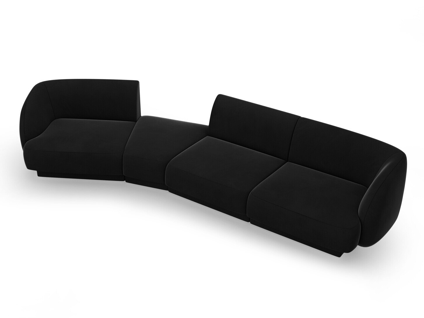 Moduļu stūra dīvāns Tivlomi 122 (Bluvel 19)