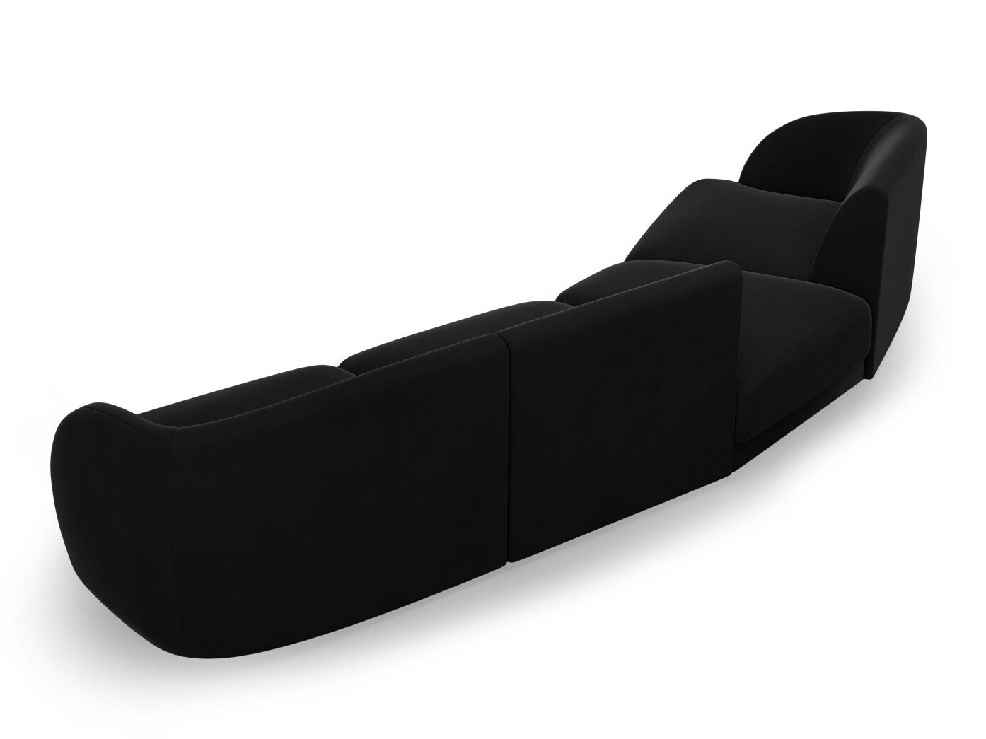 Moduļu stūra dīvāns Tivlomi 122 (Bluvel 19)