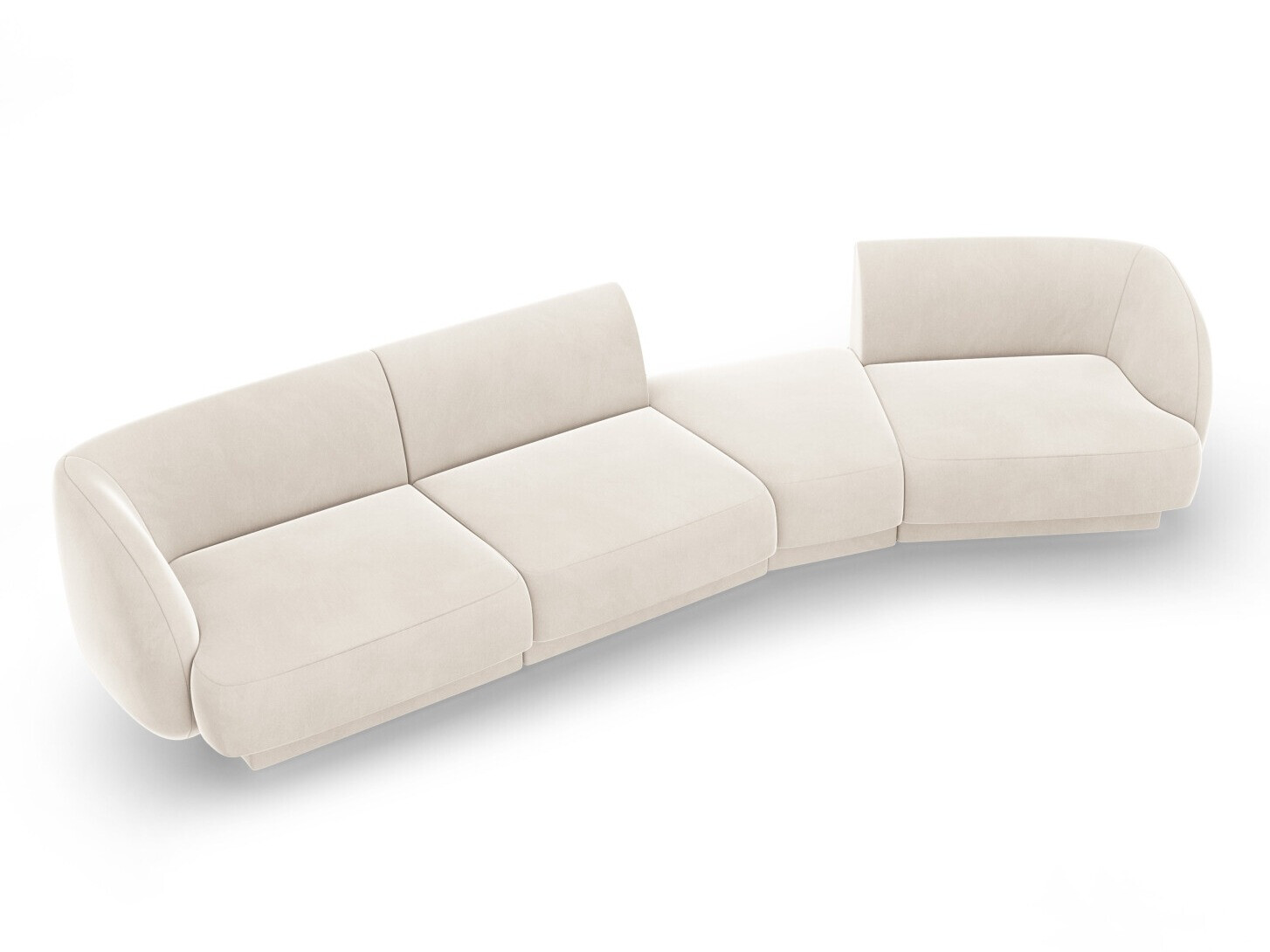 Moduļu stūra dīvāns Tivlomi 122 (Bluvel 22)