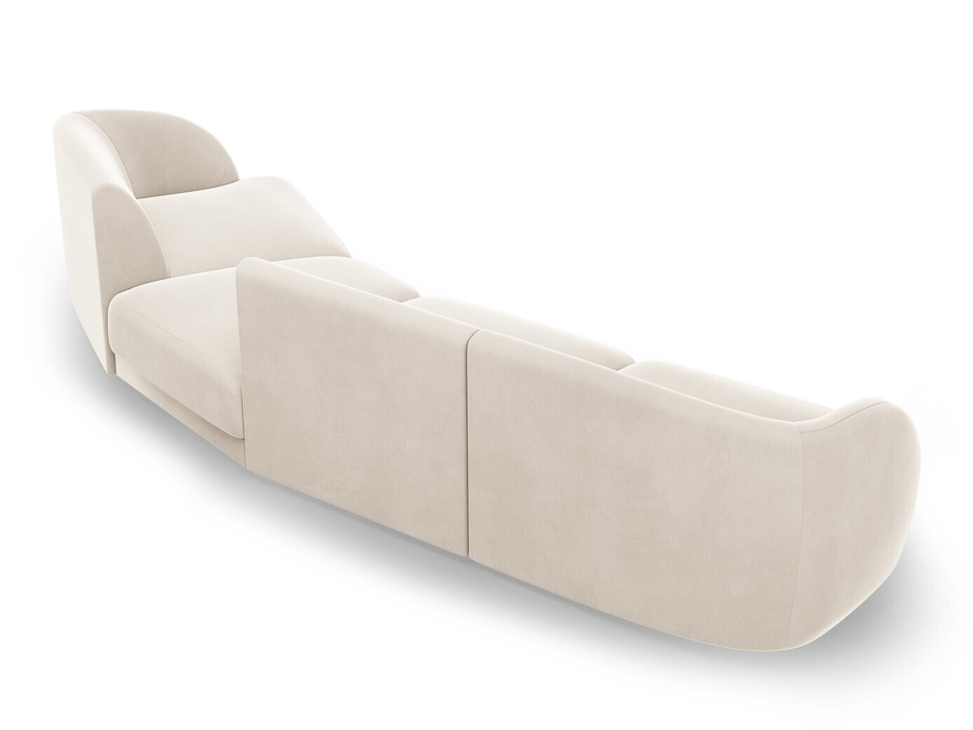 Moduļu stūra dīvāns Tivlomi 122 (Bluvel 22)