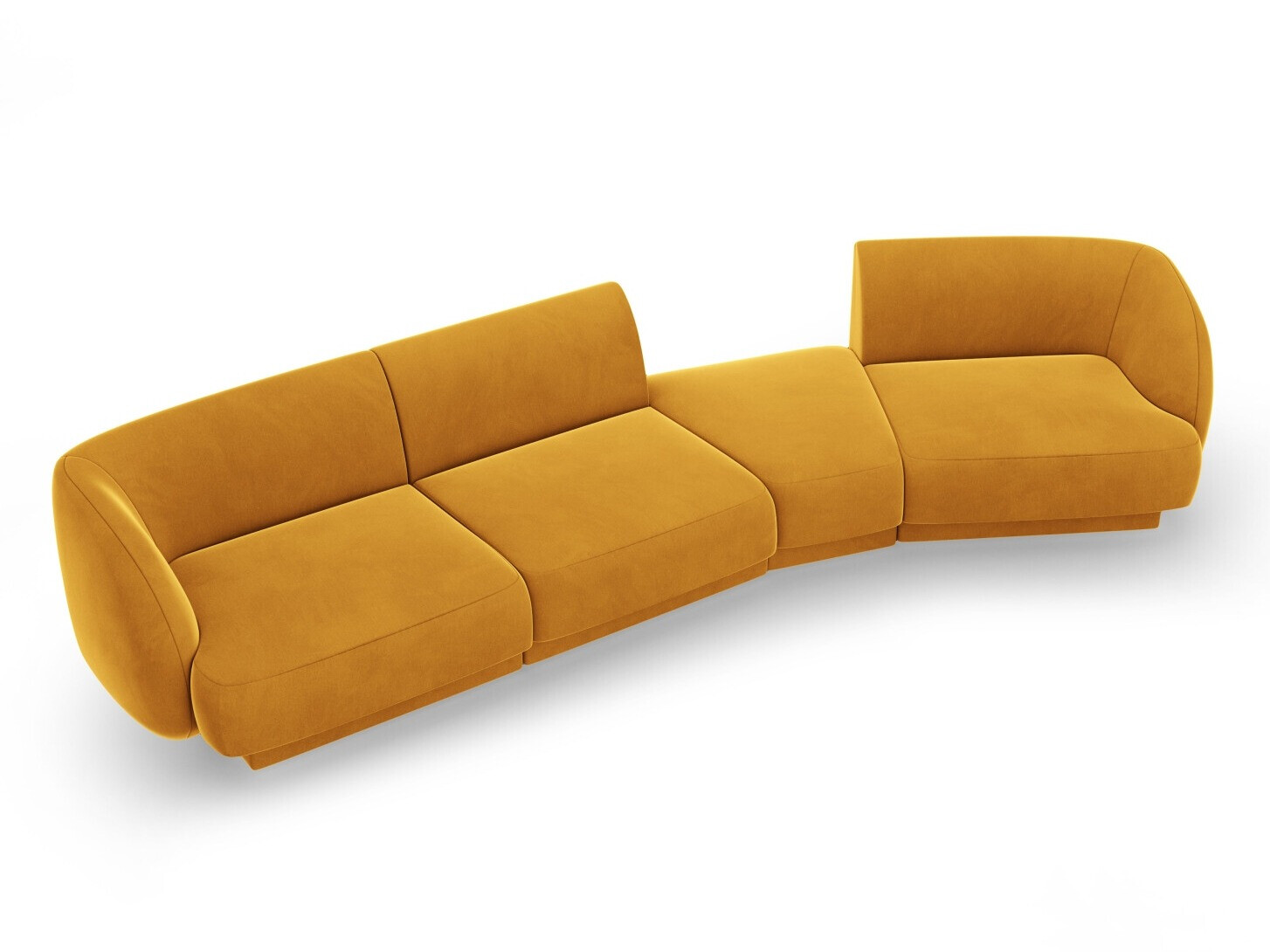 Moduļu stūra dīvāns Tivlomi 122 (Bluvel 68)