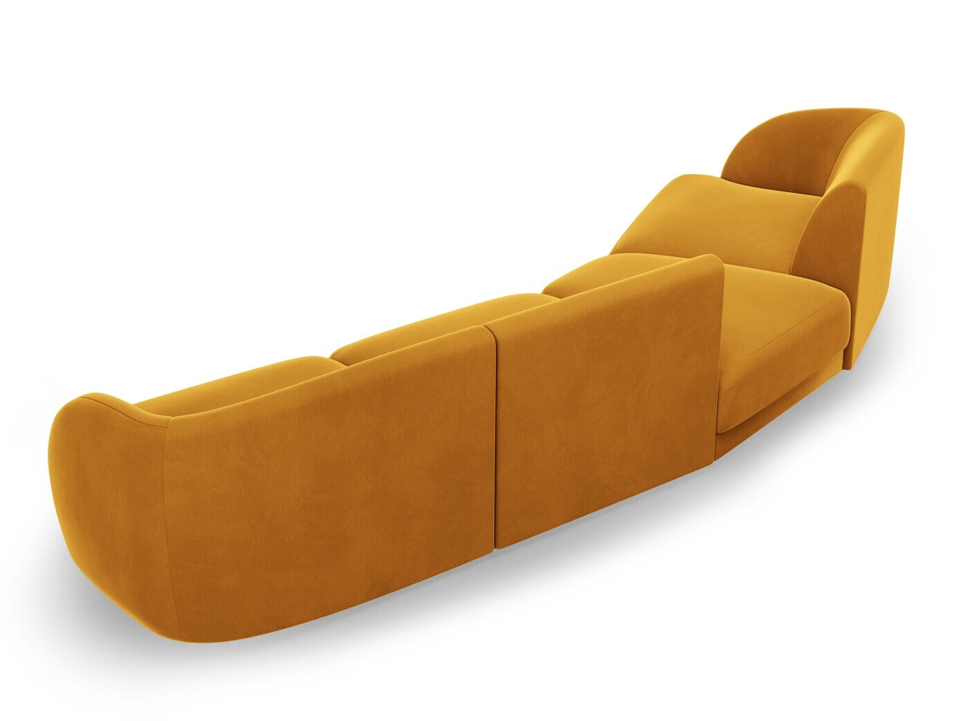 Moduļu stūra dīvāns Tivlomi 122 (Bluvel 68)