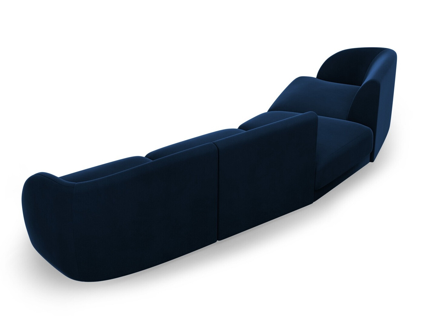 Moduļu stūra dīvāns Tivlomi 122 (Bluvel 86)