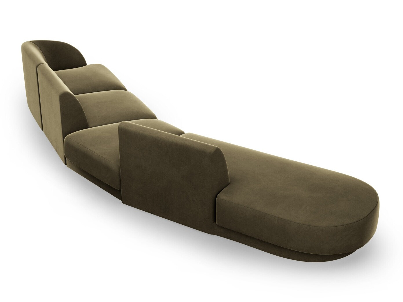 Модульный угловой диван Tivlomi 123 (Bluvel 77)