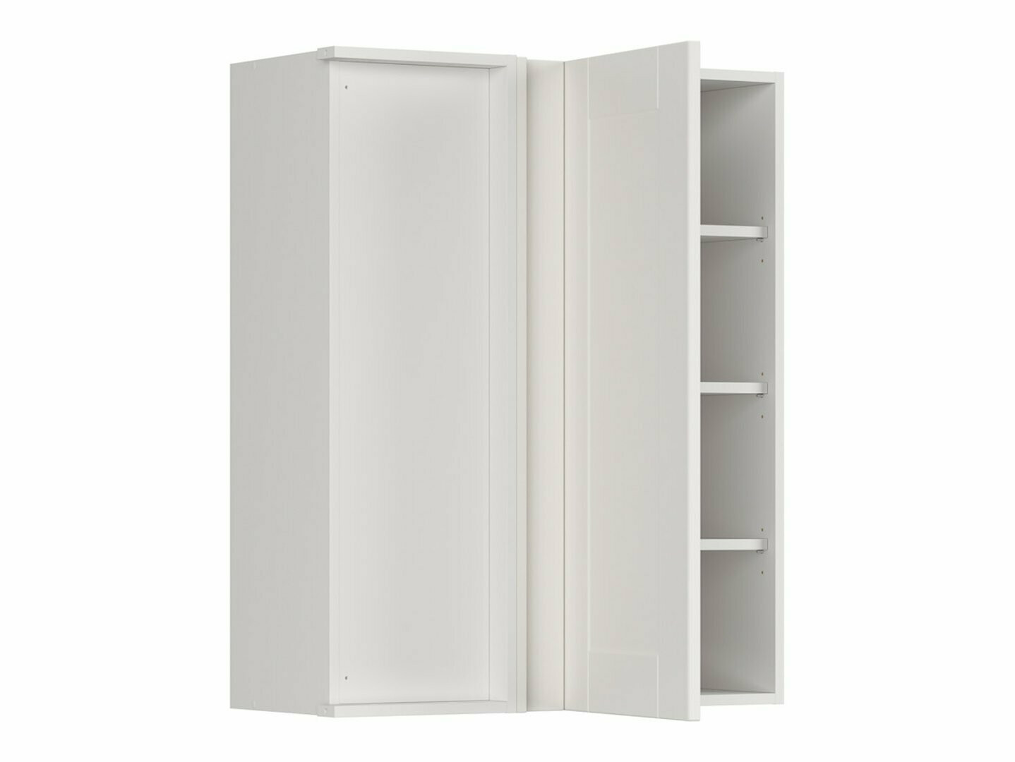 Moduļu piekarams stūra skapis Eva White 159