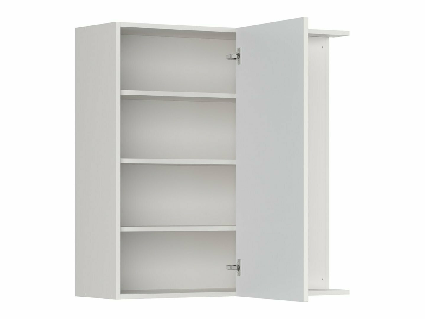 Moduļu piekarams stūra skapis Eva White 161