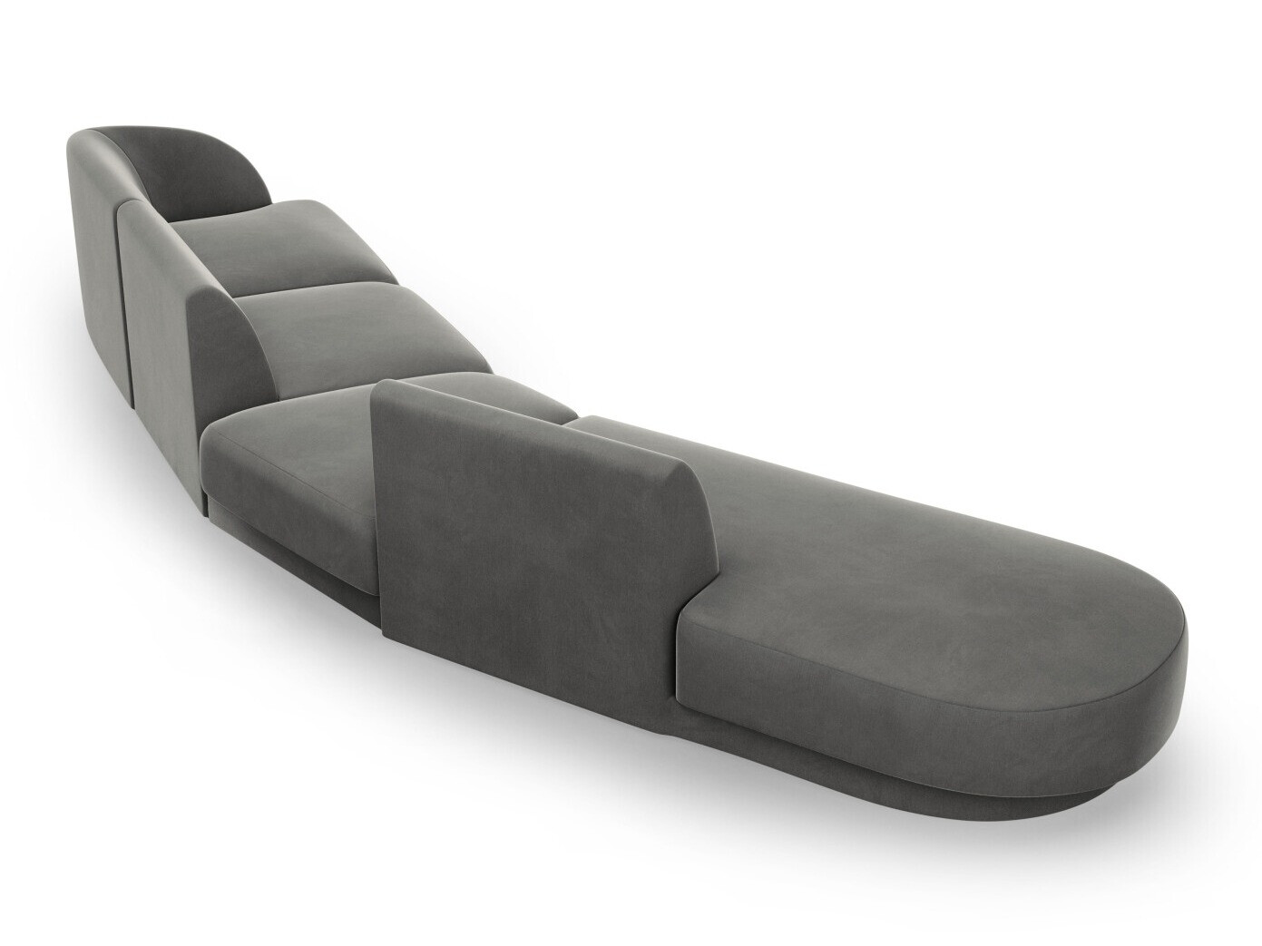 Moduļu stūra dīvāns Tivlomi 123 (Bluvel 13)