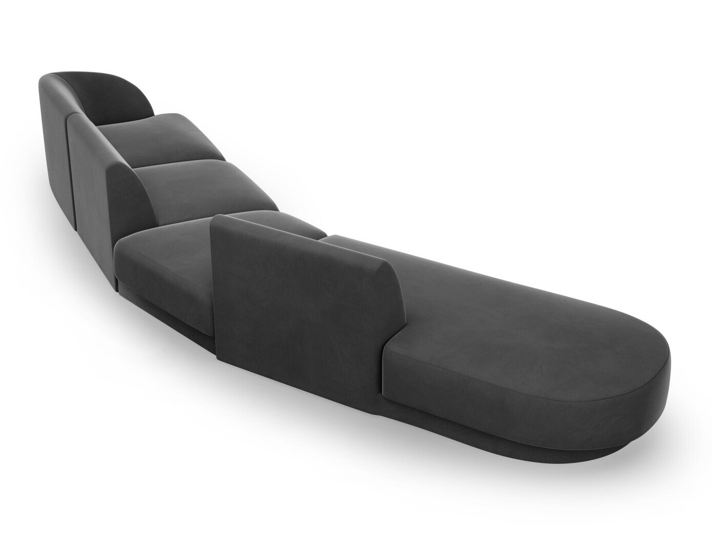 Moduļu stūra dīvāns Tivlomi 123 (Bluvel 14)