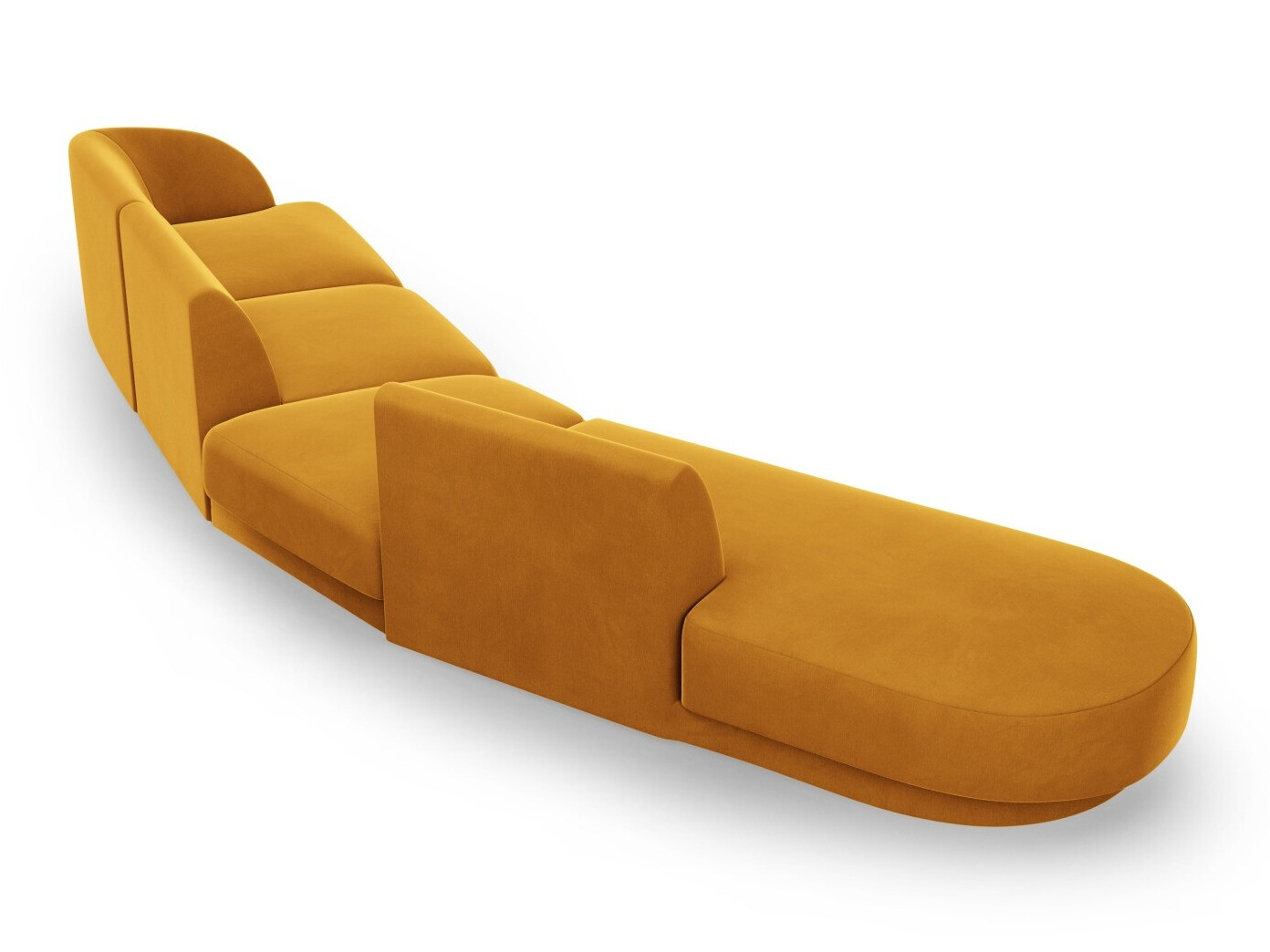 Moduļu stūra dīvāns Tivlomi 123 (Bluvel 68)