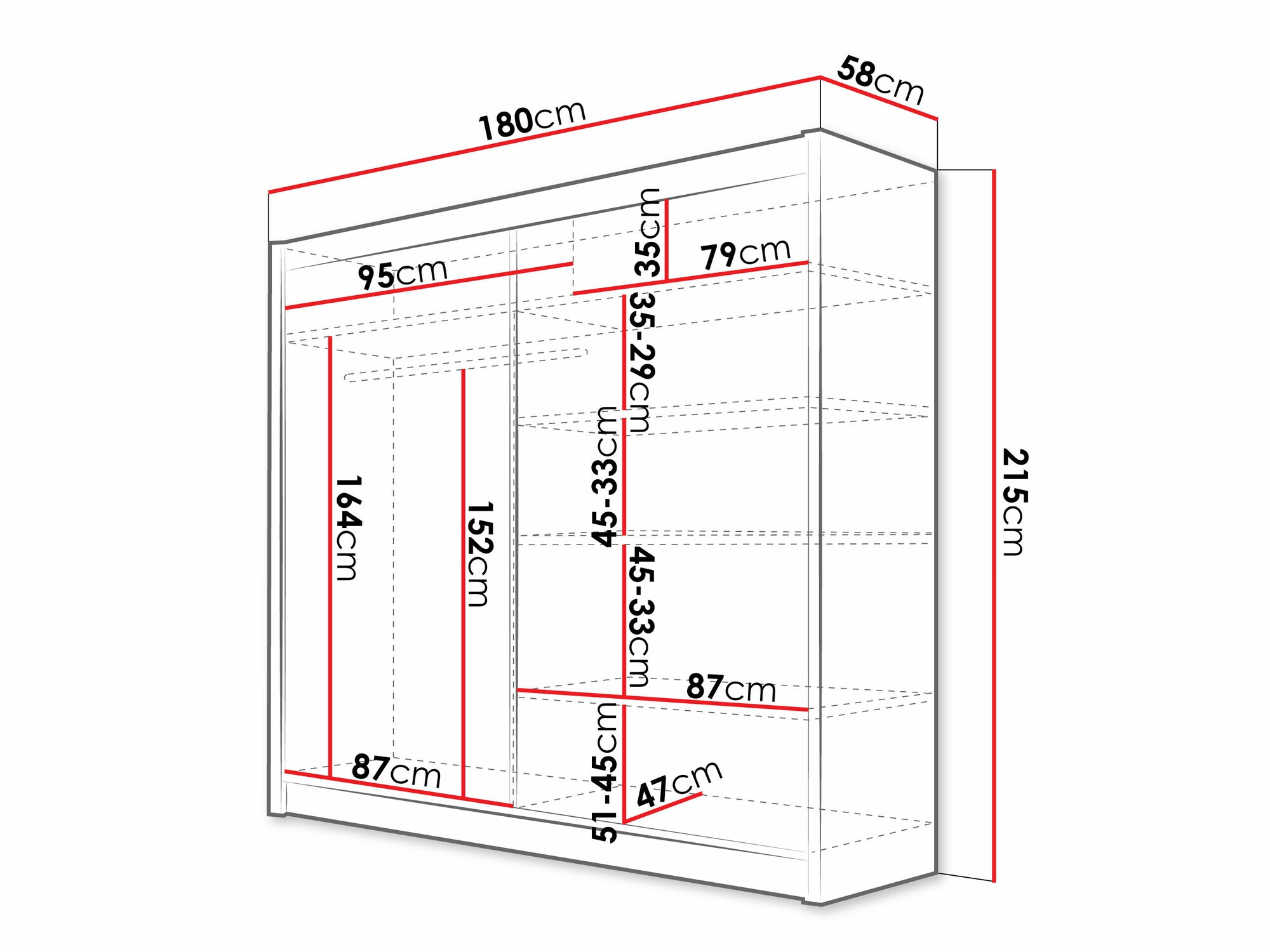 Шкаф Closico 142 (Кашемир)