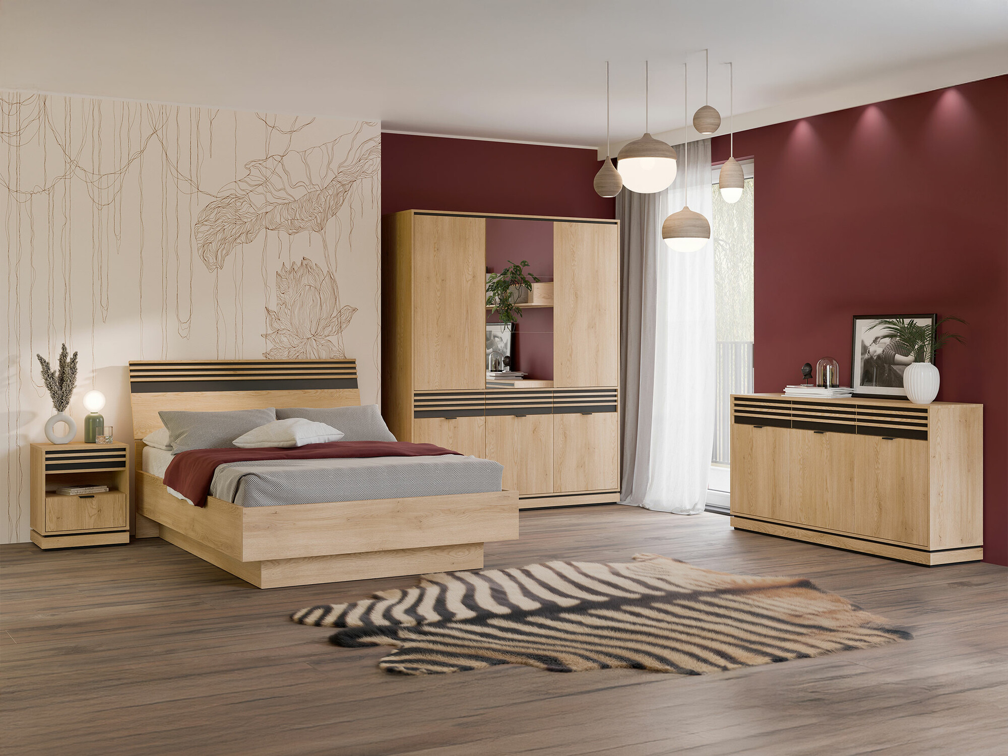 Guļamistabas komplekts Cavtole 121