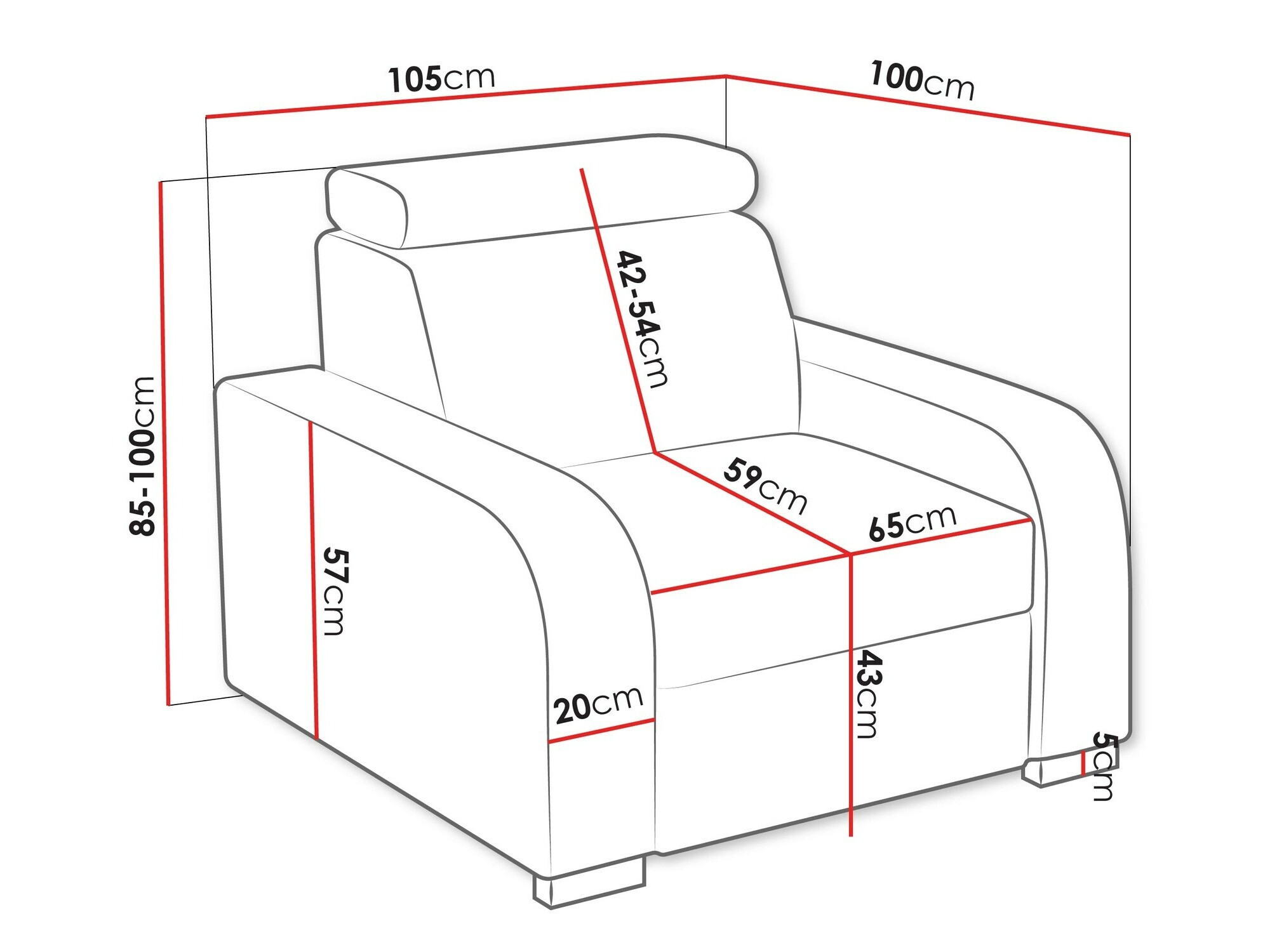 Кресло Etrcala 104 (Crown 2)