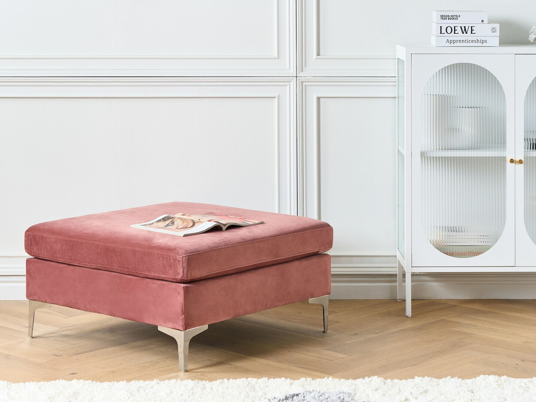 Pufs Berwyn 2528 (Tumši rozā)