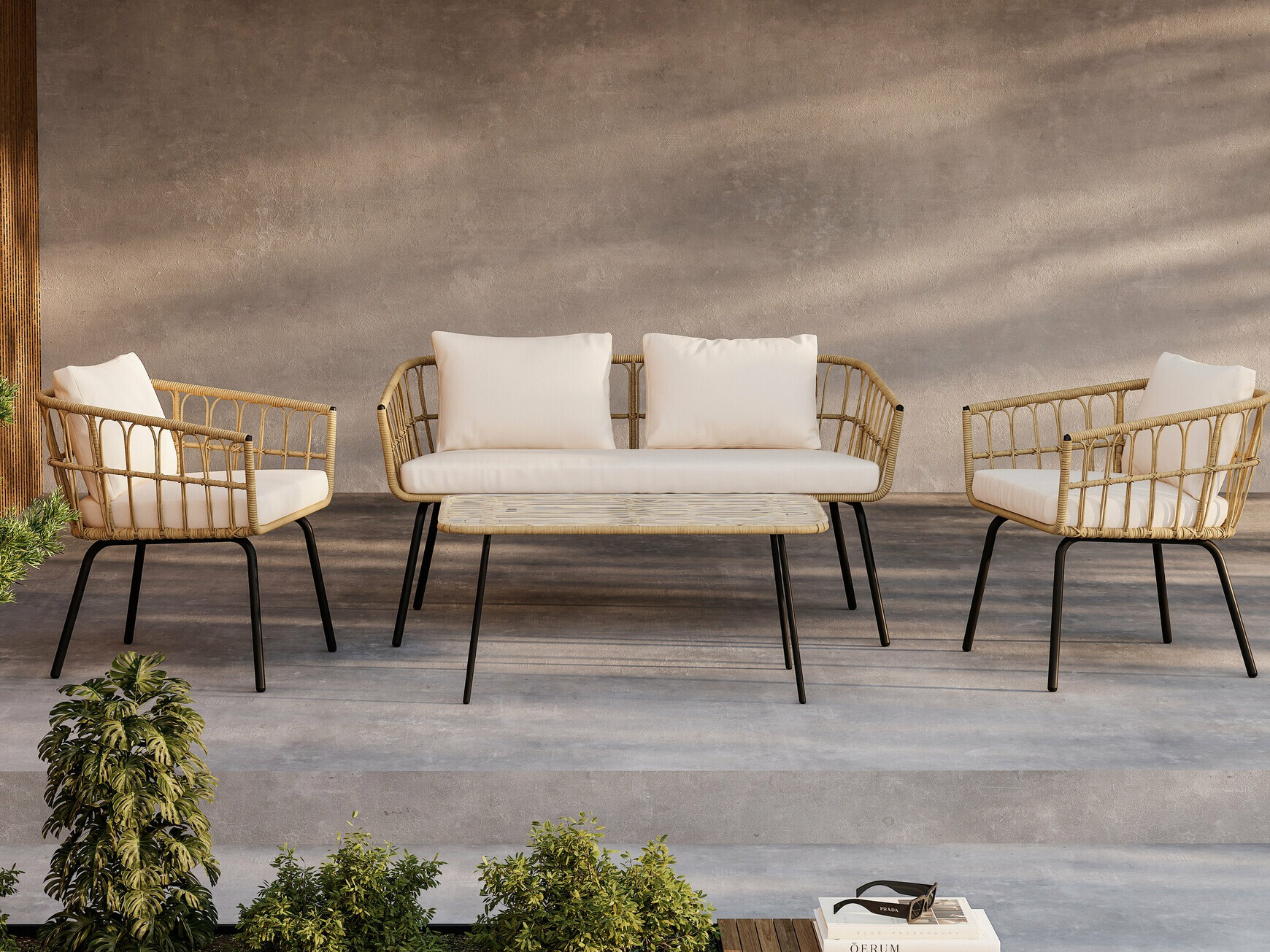 Dārza mēbeļu komplekts Dallas 4735