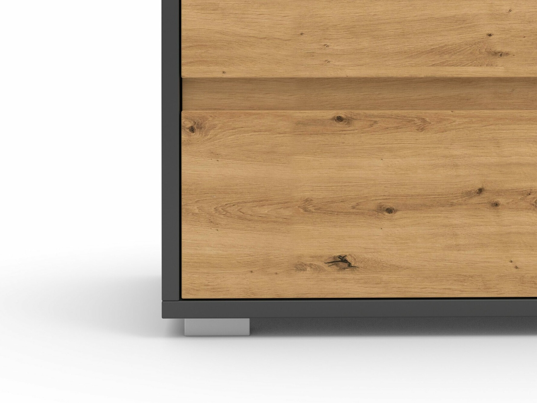 Priekšnama komplekts Denton 1446 (Antracīts + Ozols)