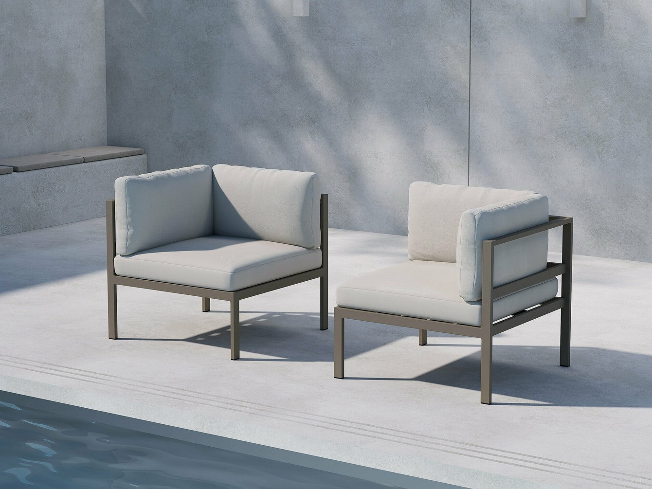 Dārza atpūtas krēsls Dallas 4740 (Brūns + Bēšs)