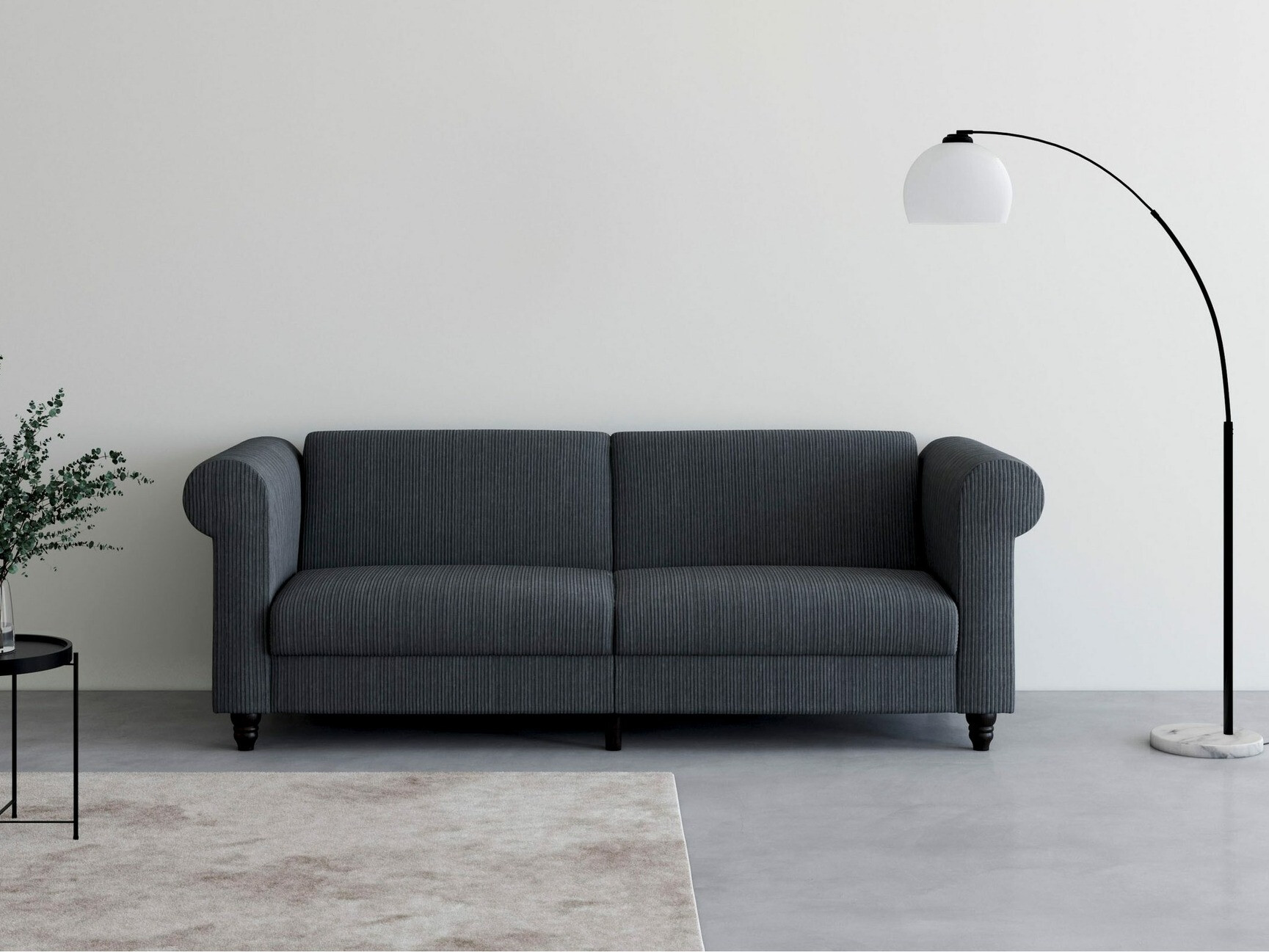 Dīvāns gulta Tulsa 676 (Antracīts)