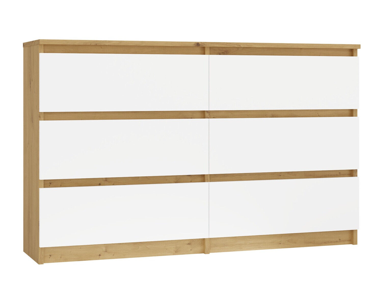 Kомод Elbvelu 103 (Artisan дуб + Белый)