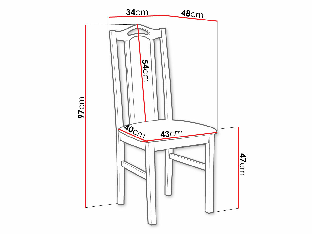 Krēsls Victorville 139 (Balts)