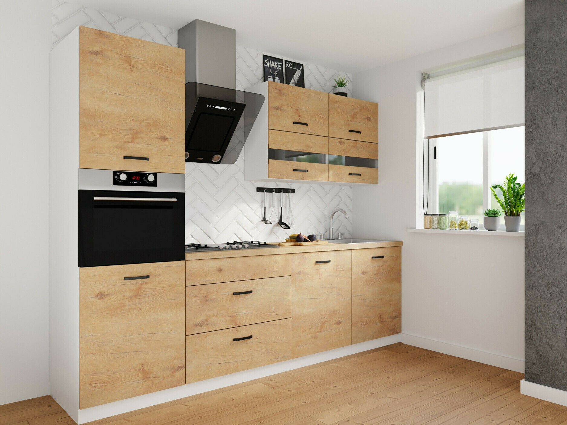 Moduļu skapis iebūvējamai tehnikai Amper Lancelot 135