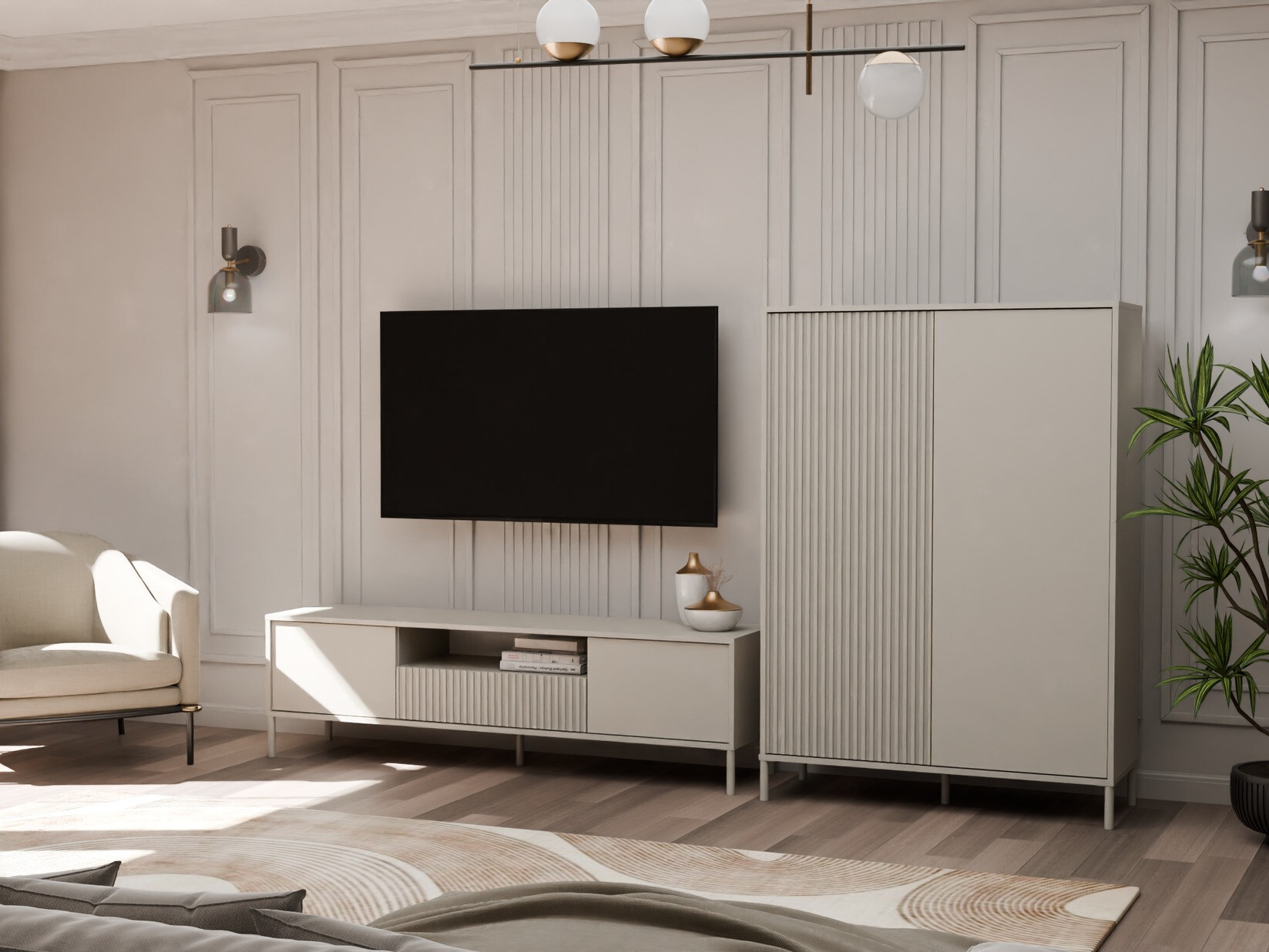 Стеллаж Orlsone 102 (Кашемир)