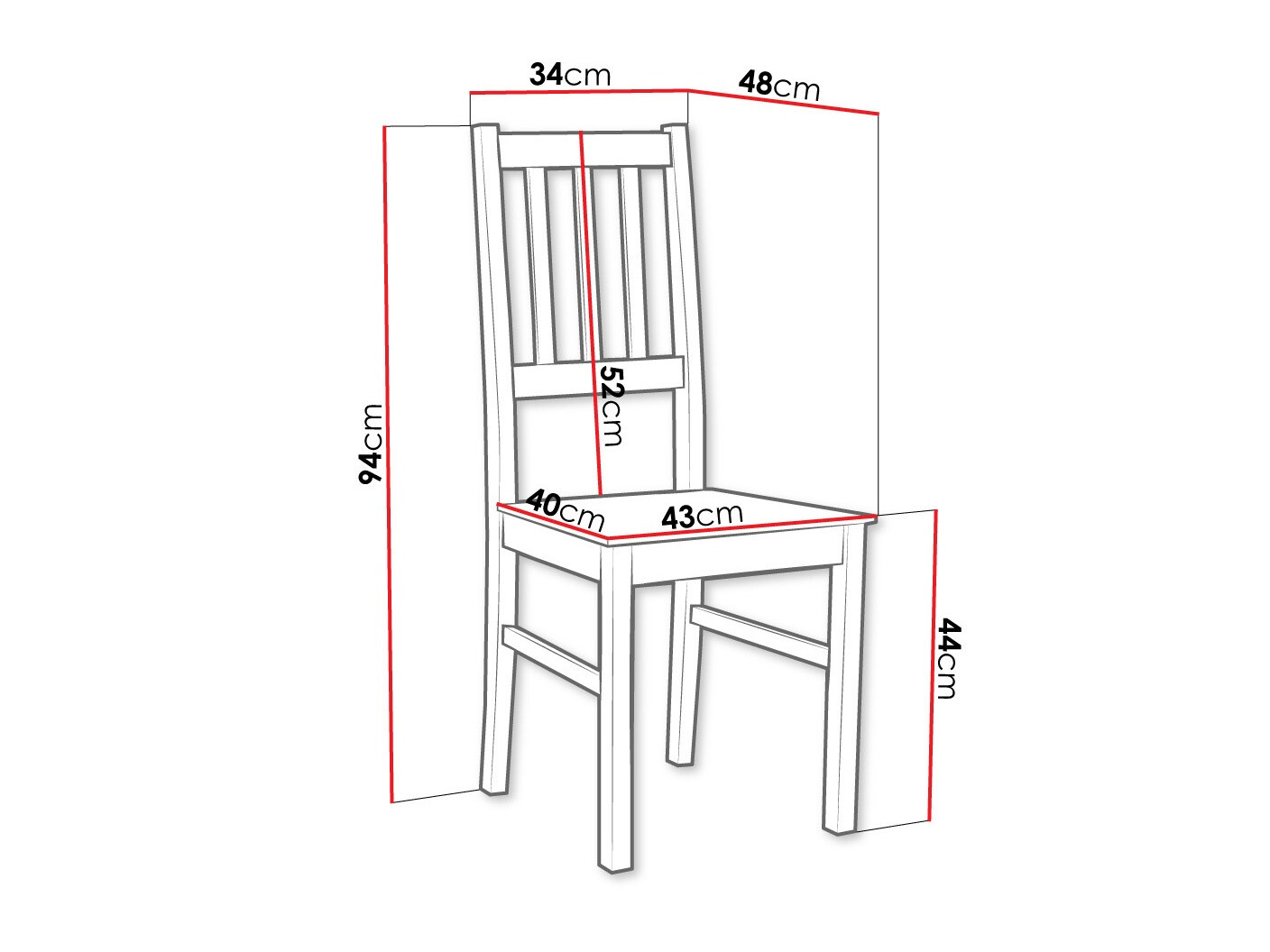 Стул Victorville 114 (Орех)