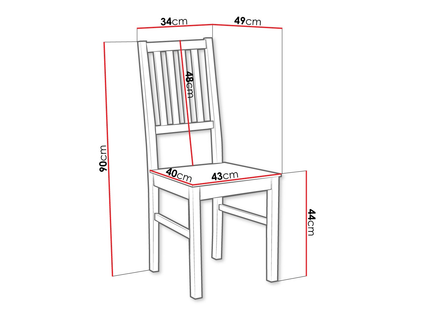 Стул Victorville 135 (Белый)