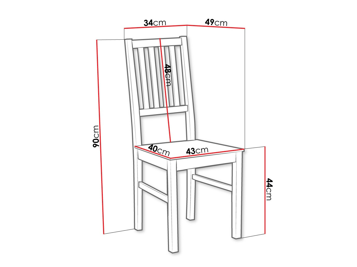 Стул Victorville 135 (Орех)