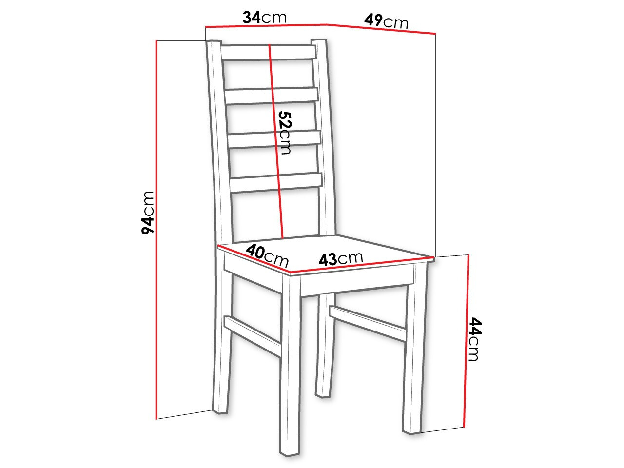 Стул Victorville 136 (Орех)