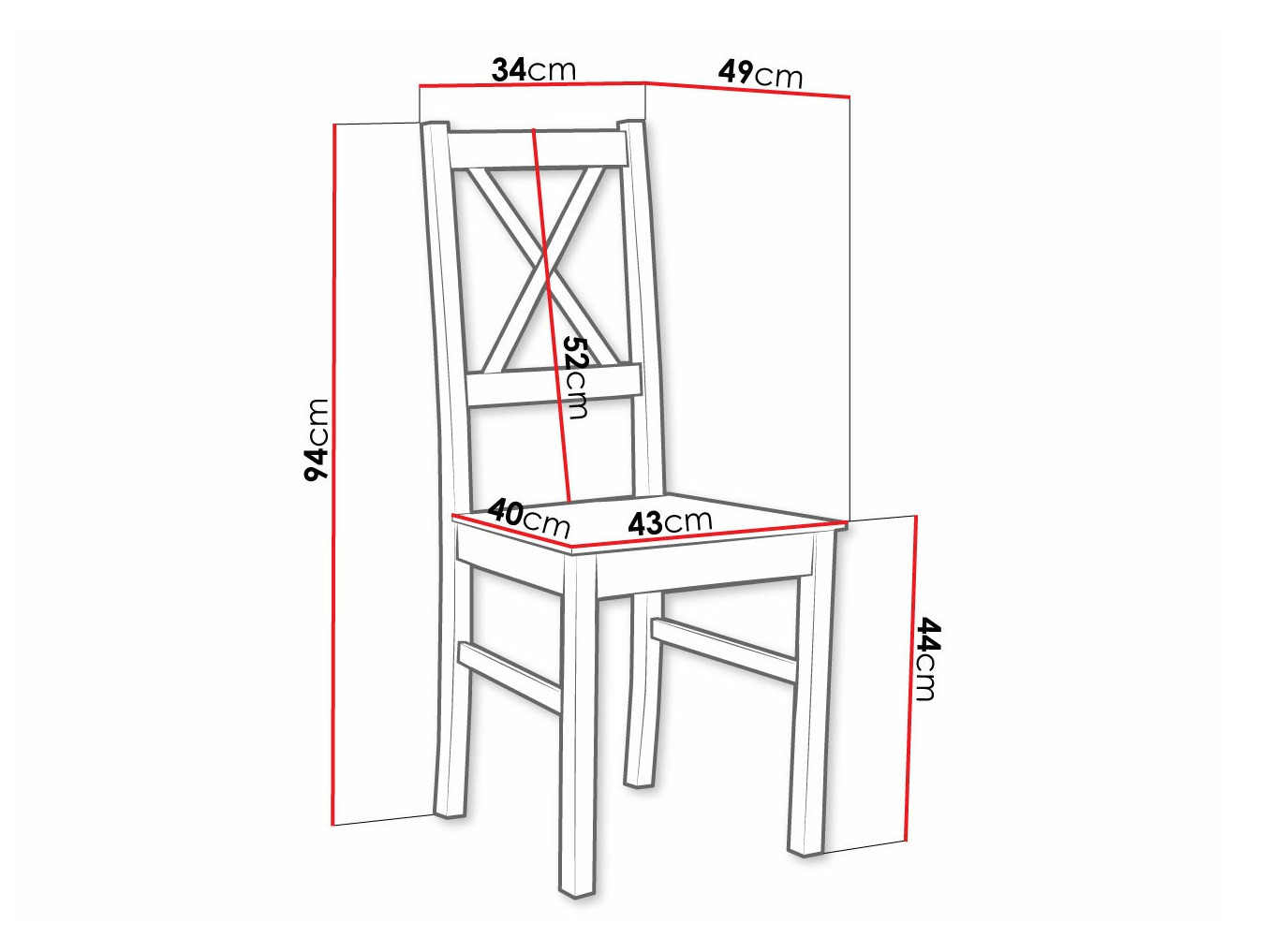 Стул Victorville 137 (Чёрный)