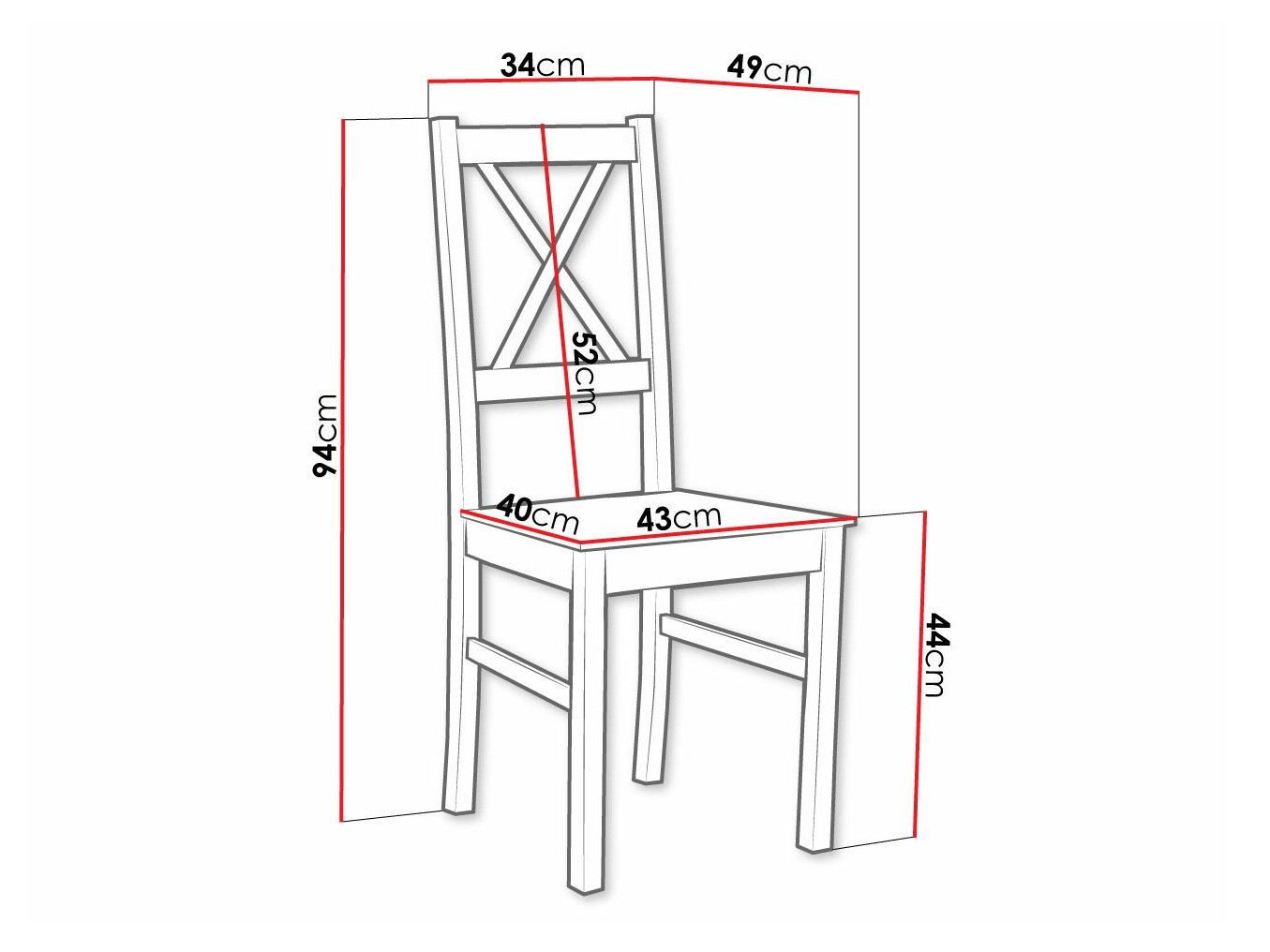 Стул Victorville 137 (Сонома Дуб)