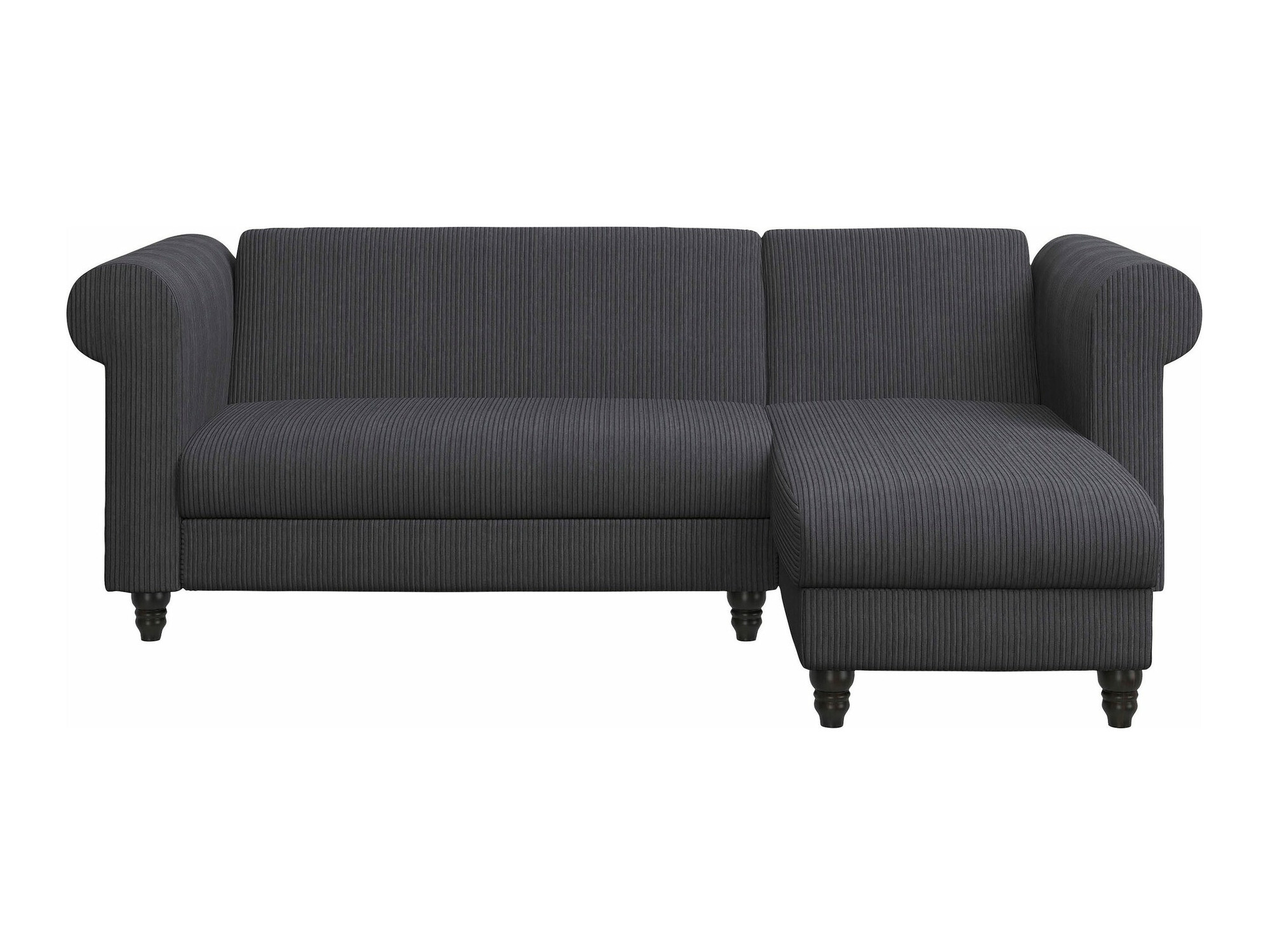 Stūra dīvāns Tulsa 677 (Antracīts)