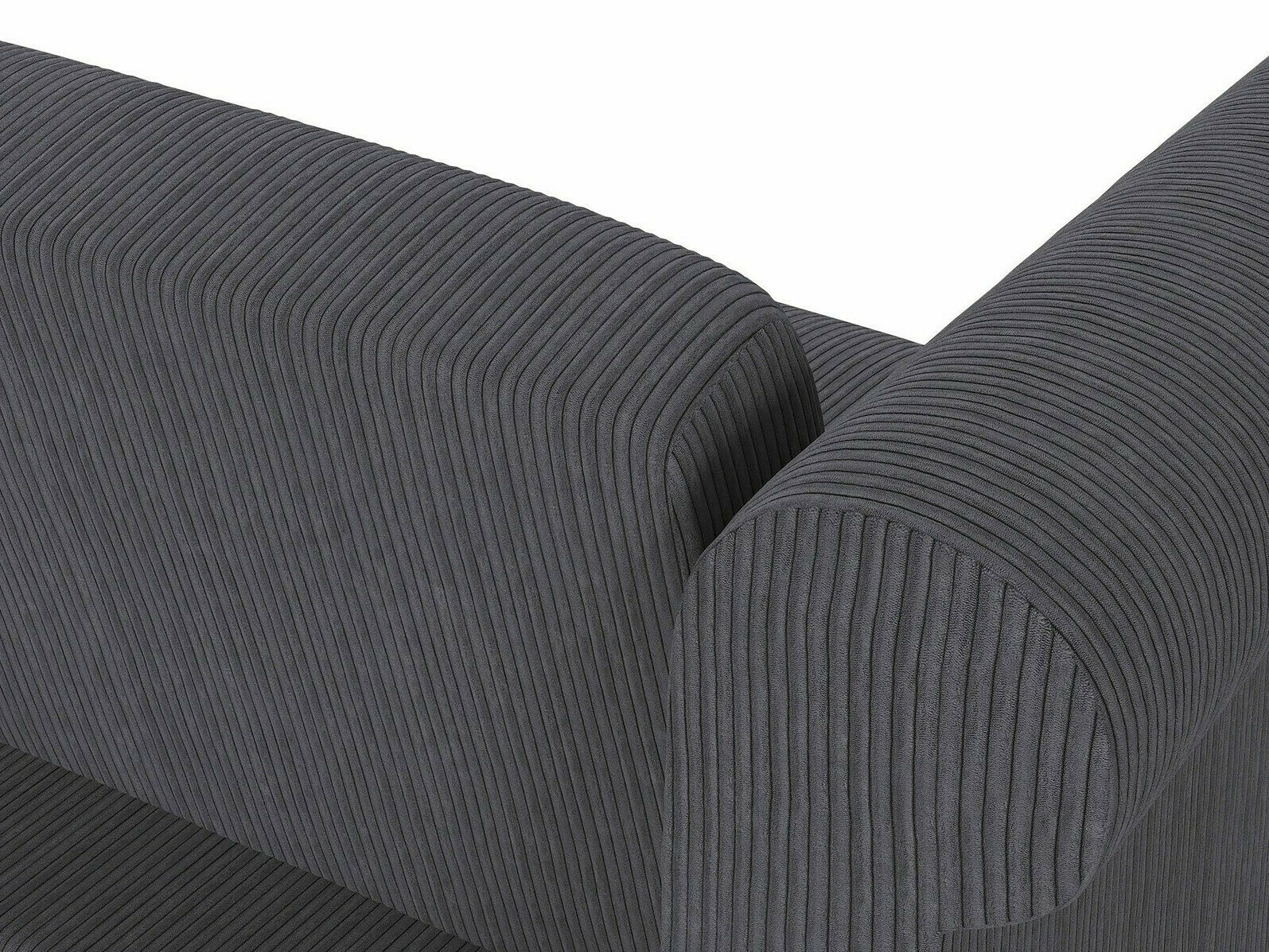 Stūra dīvāns Tulsa 677 (Antracīts)