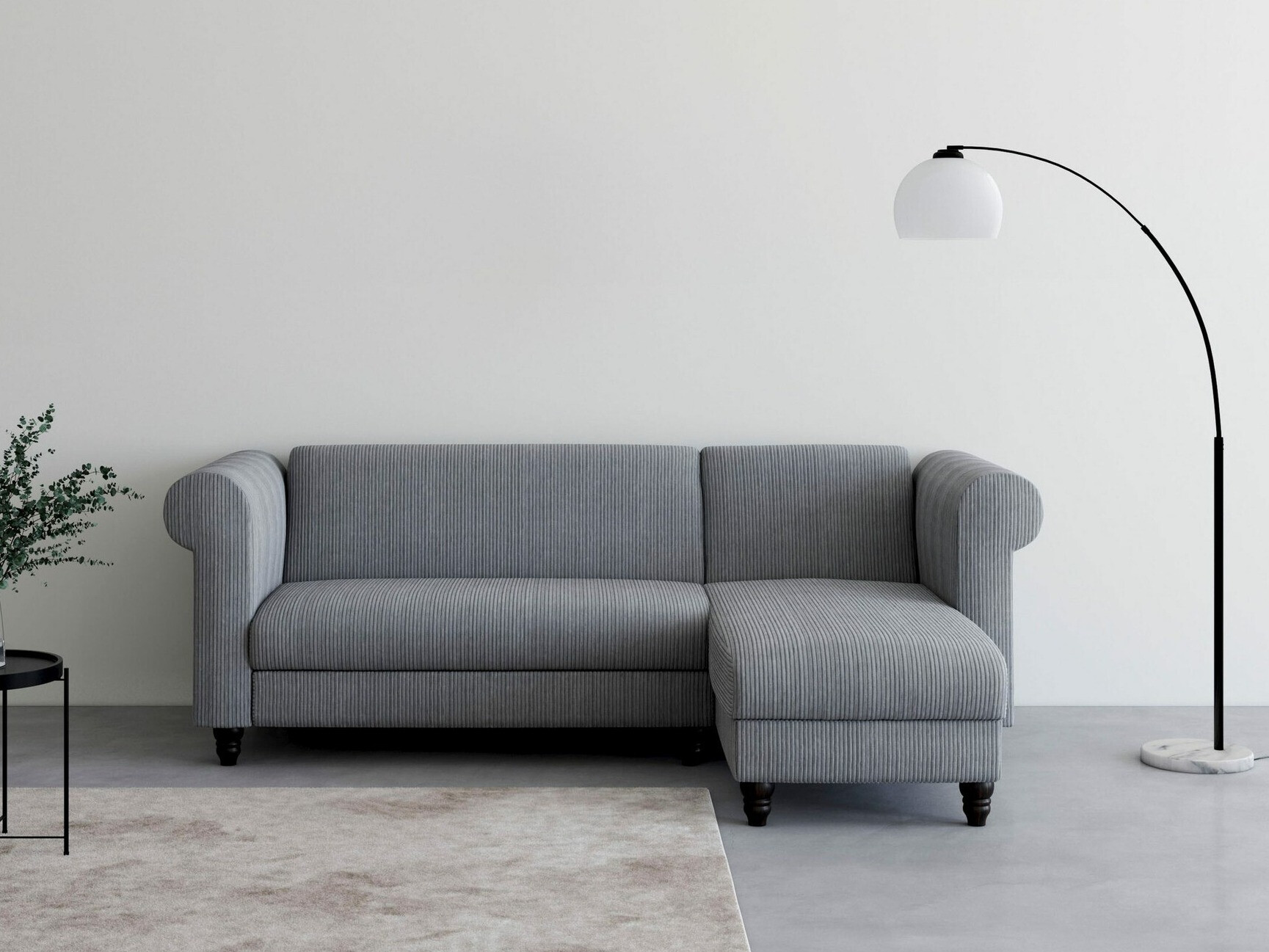 Stūra dīvāns Tulsa 677 (Pelēks)