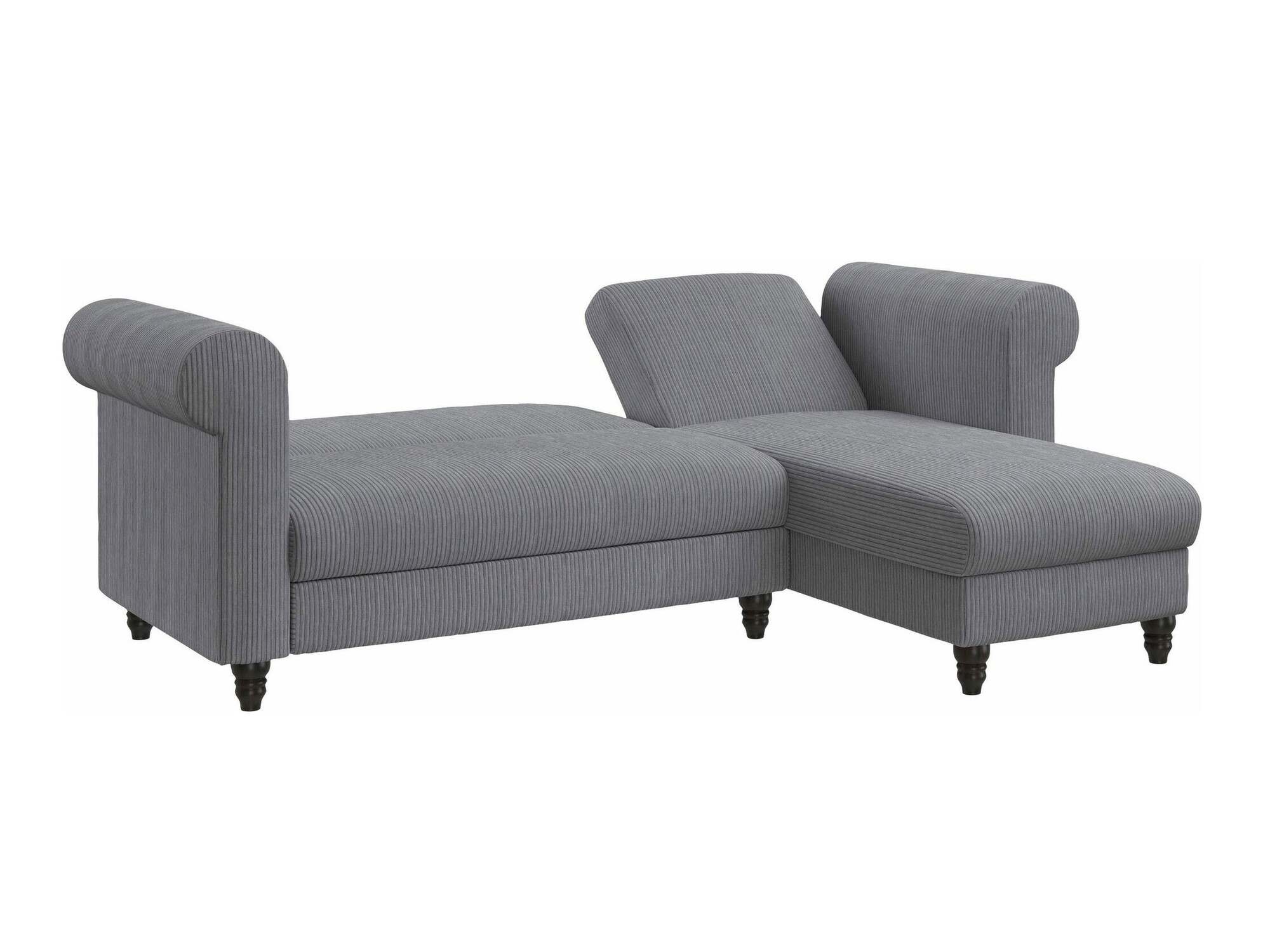 Stūra dīvāns Tulsa 677 (Pelēks)