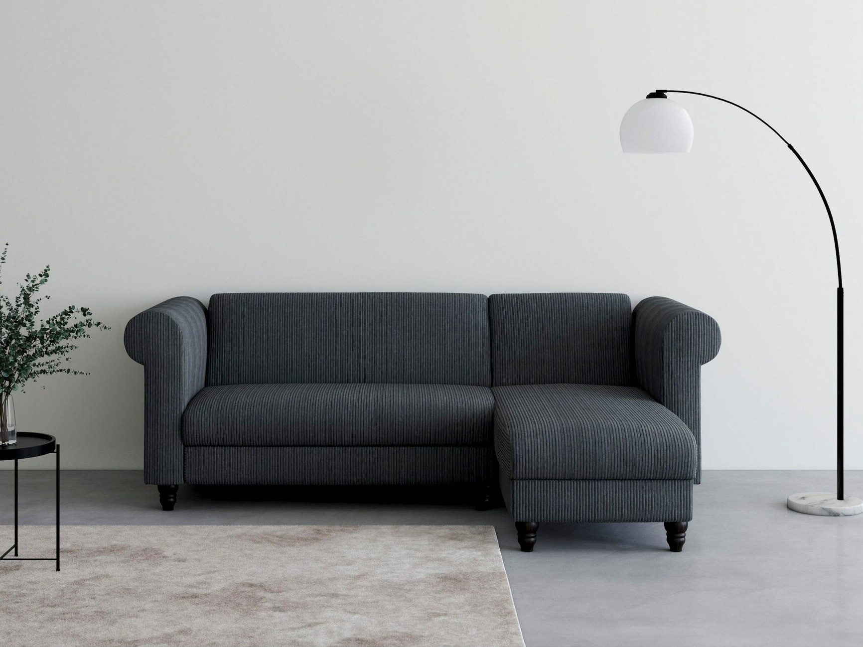 Угловой диван Tulsa 677 (Антрацит)