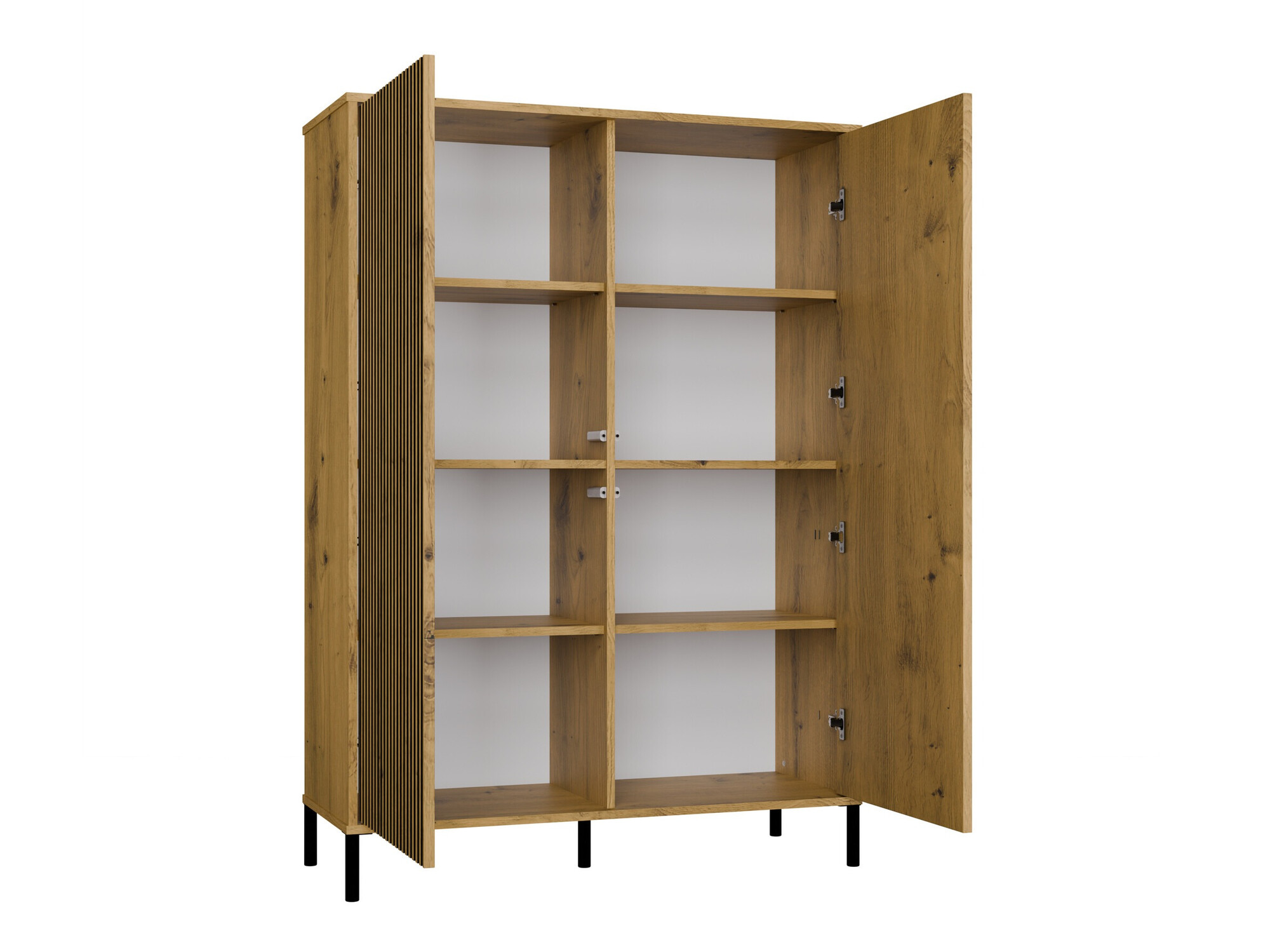 Viesistabas komplekts Orlsone 106 (Artisan ozols + Melns)