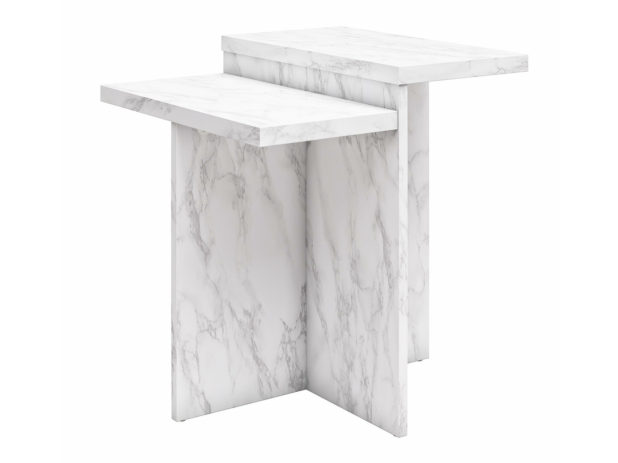 Журнальный столик CosmoLiving by Cosmopolitan 169 (Белый мрамор)