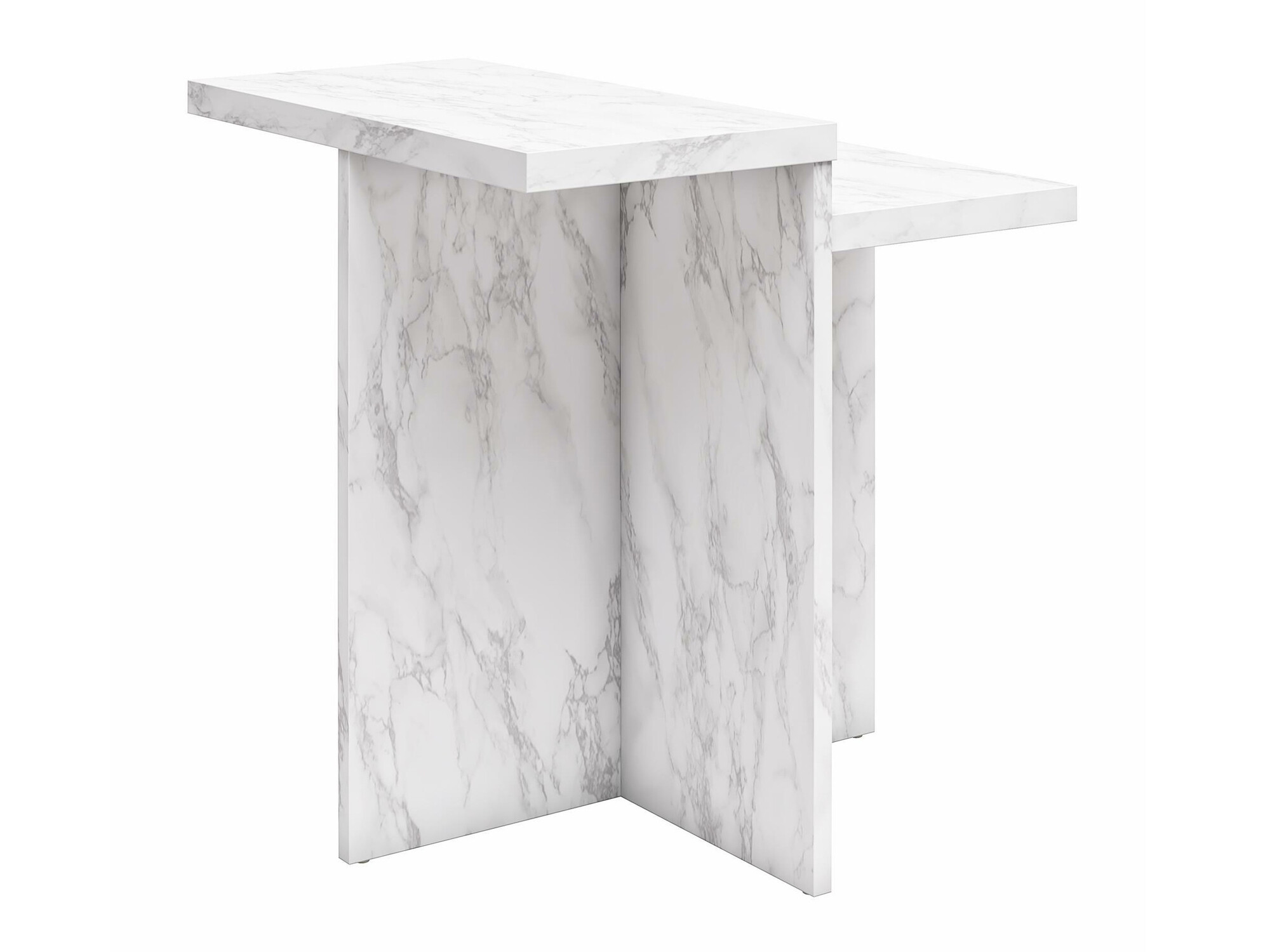 Журнальный столик CosmoLiving by Cosmopolitan 169 (Белый мрамор)